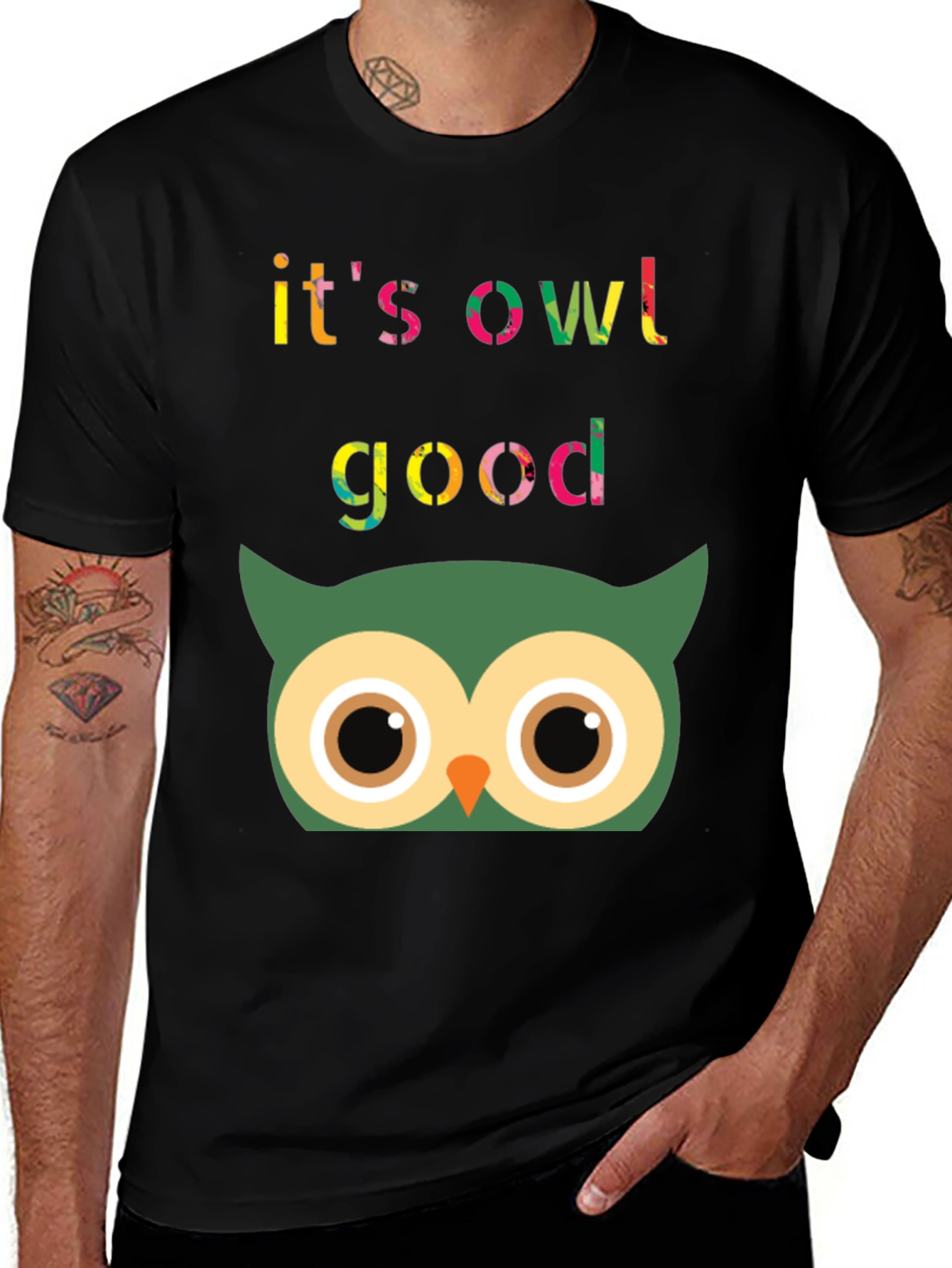 Variant 8 of It's Owl Good Graphic Tee