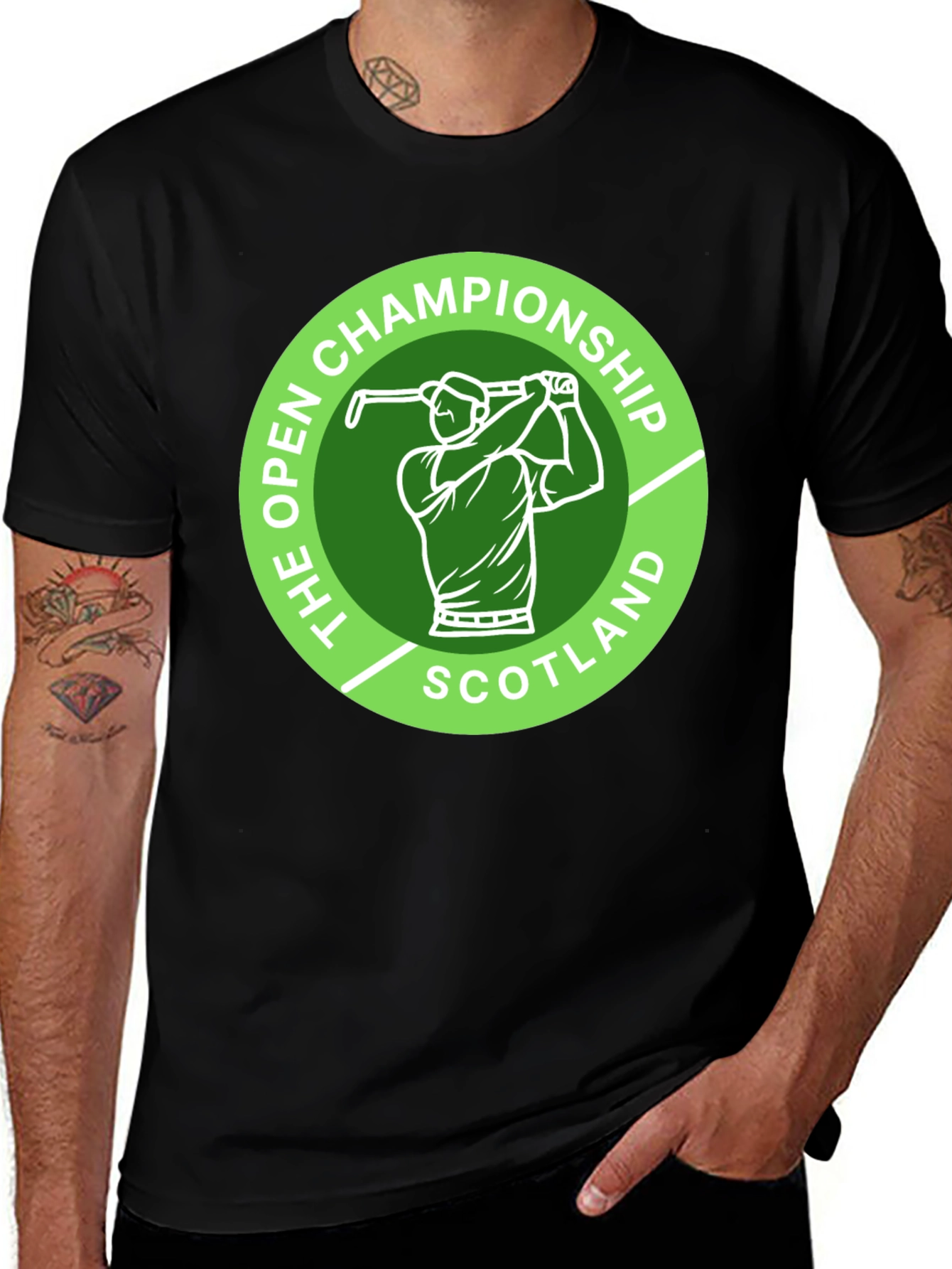 Variant 5 of The Open Championship Scotland Golf T-Shirt
