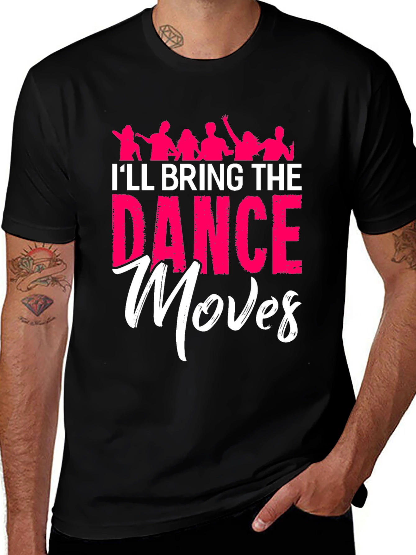 Variant 23 of Dance Moves Graphic Tee - Party Ready!