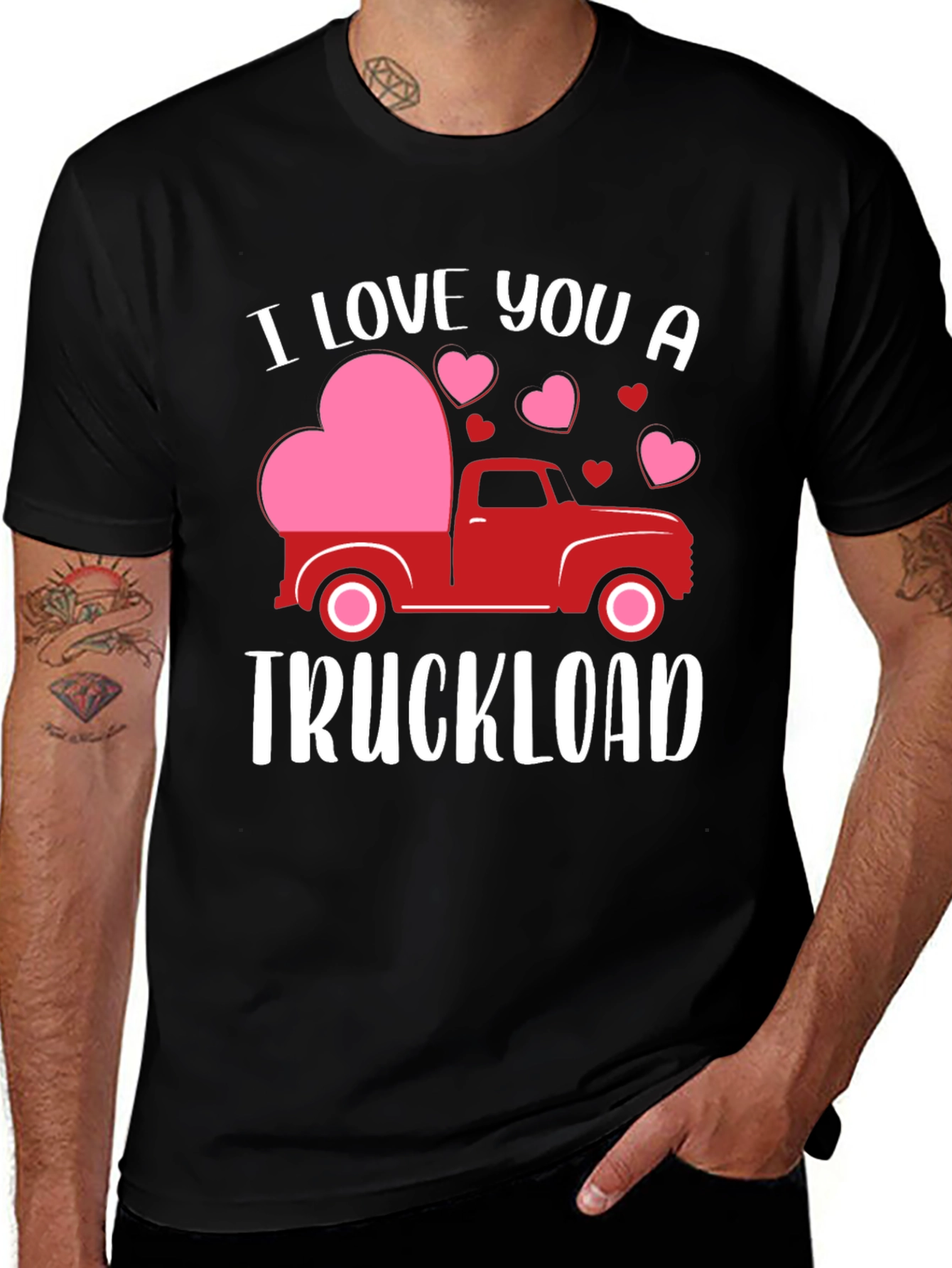 Variant 9 of I Love You A Truckload T-Shirt