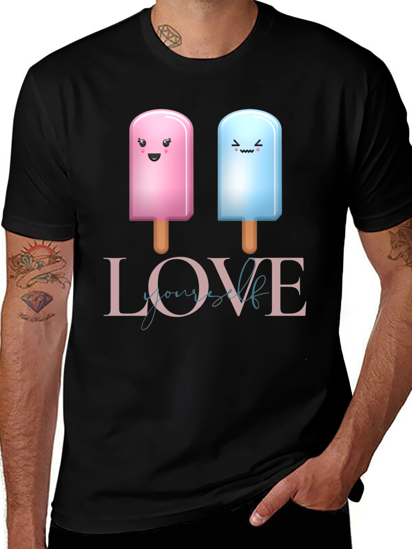 Variant 16 of Love Yourself Popsicle T-Shirt