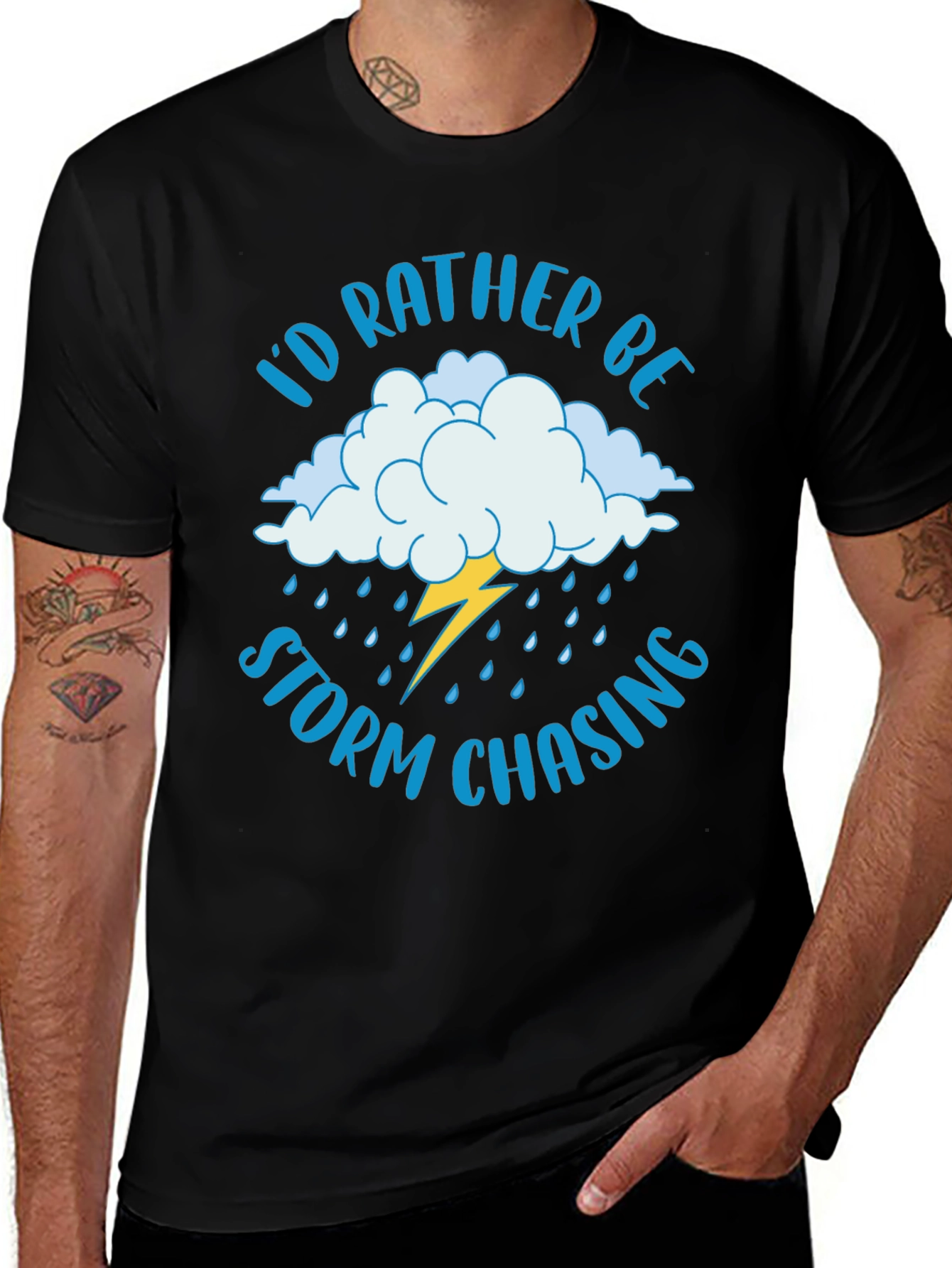 Variant 10 of Storm Chasing Graphic Tee