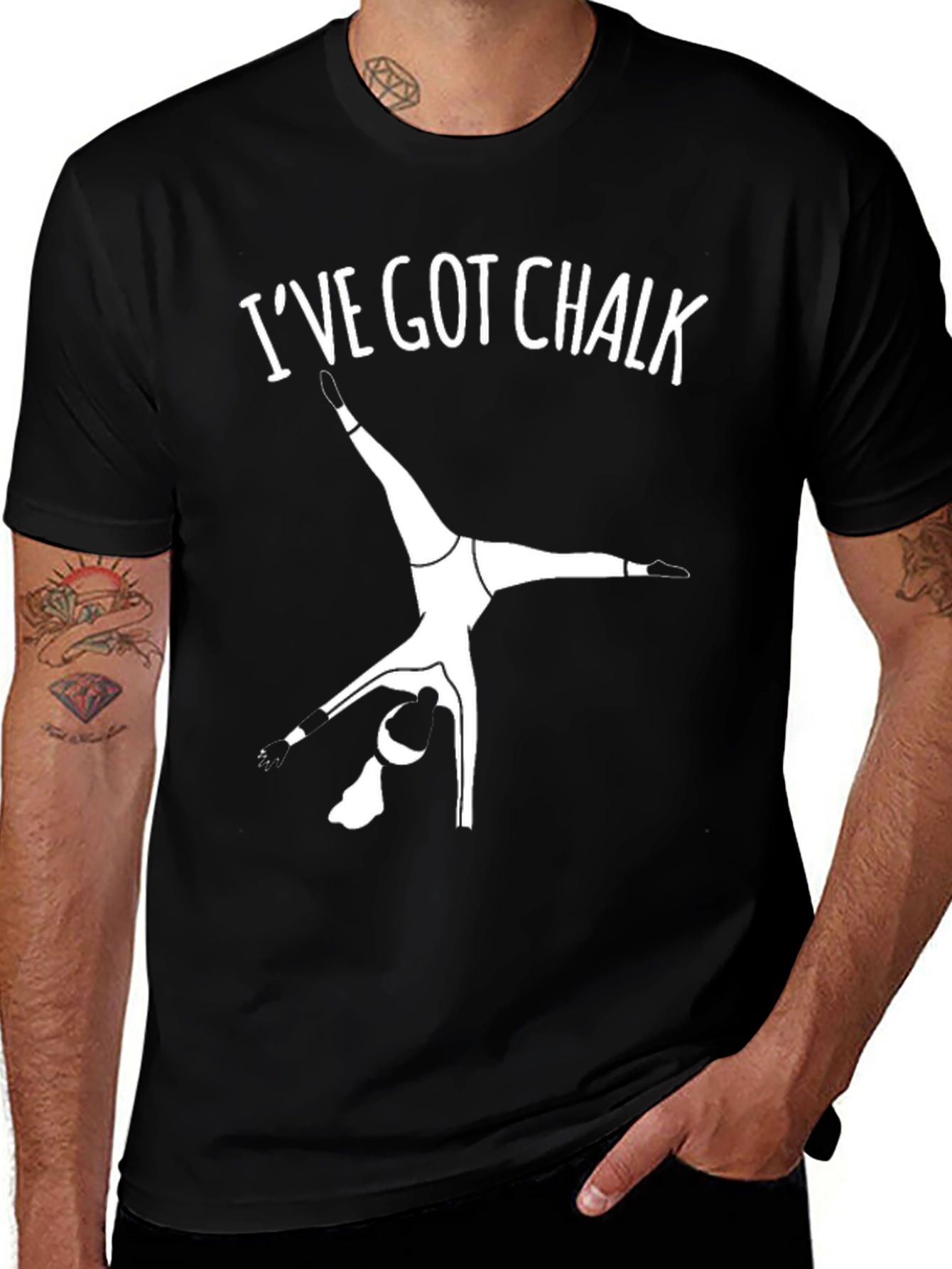 Variant 6 of I've Got Chalk Gymnastics T-Shirt