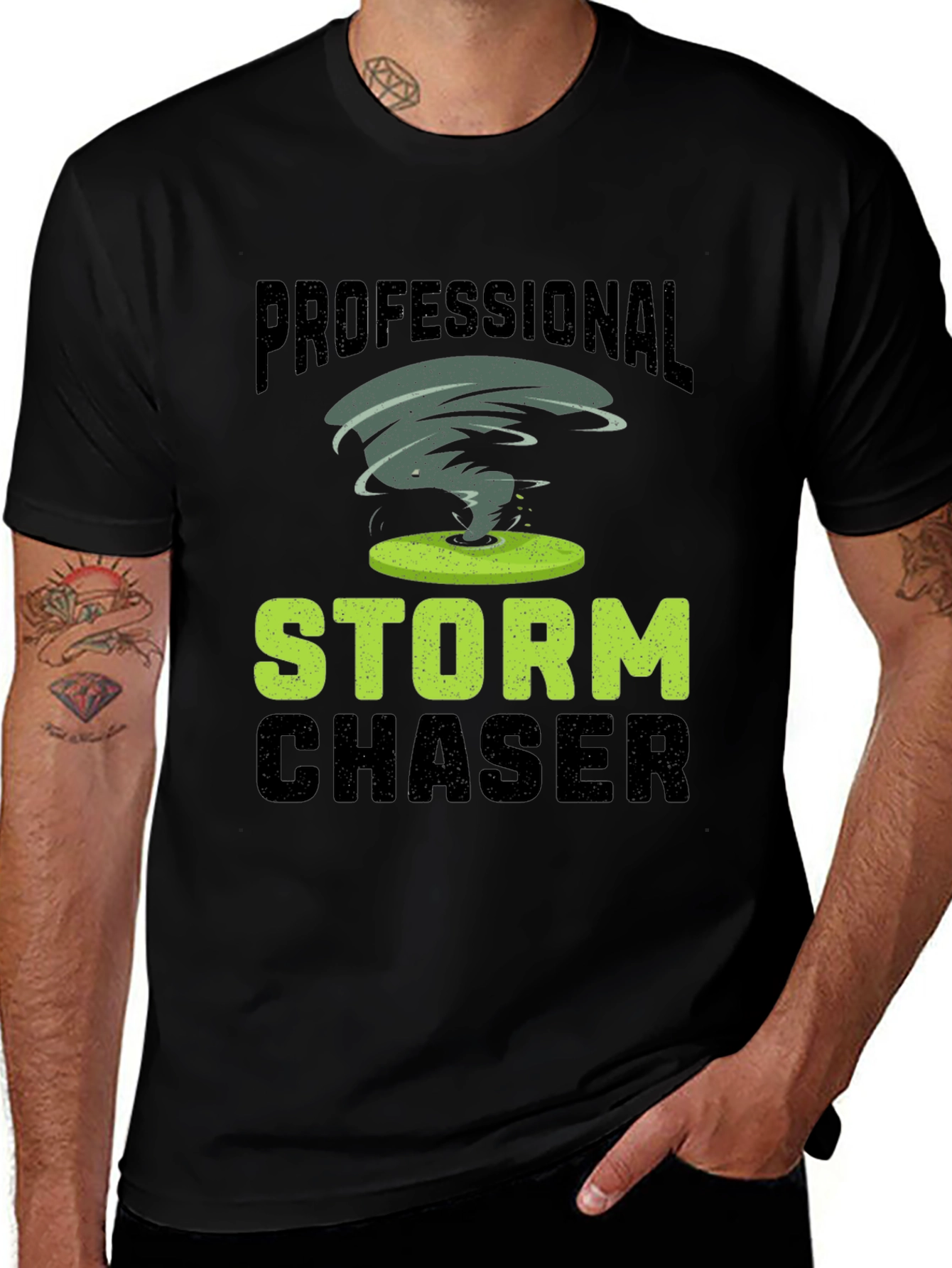 Variant 25 of Professional Storm Chaser Graphic T-Shirt