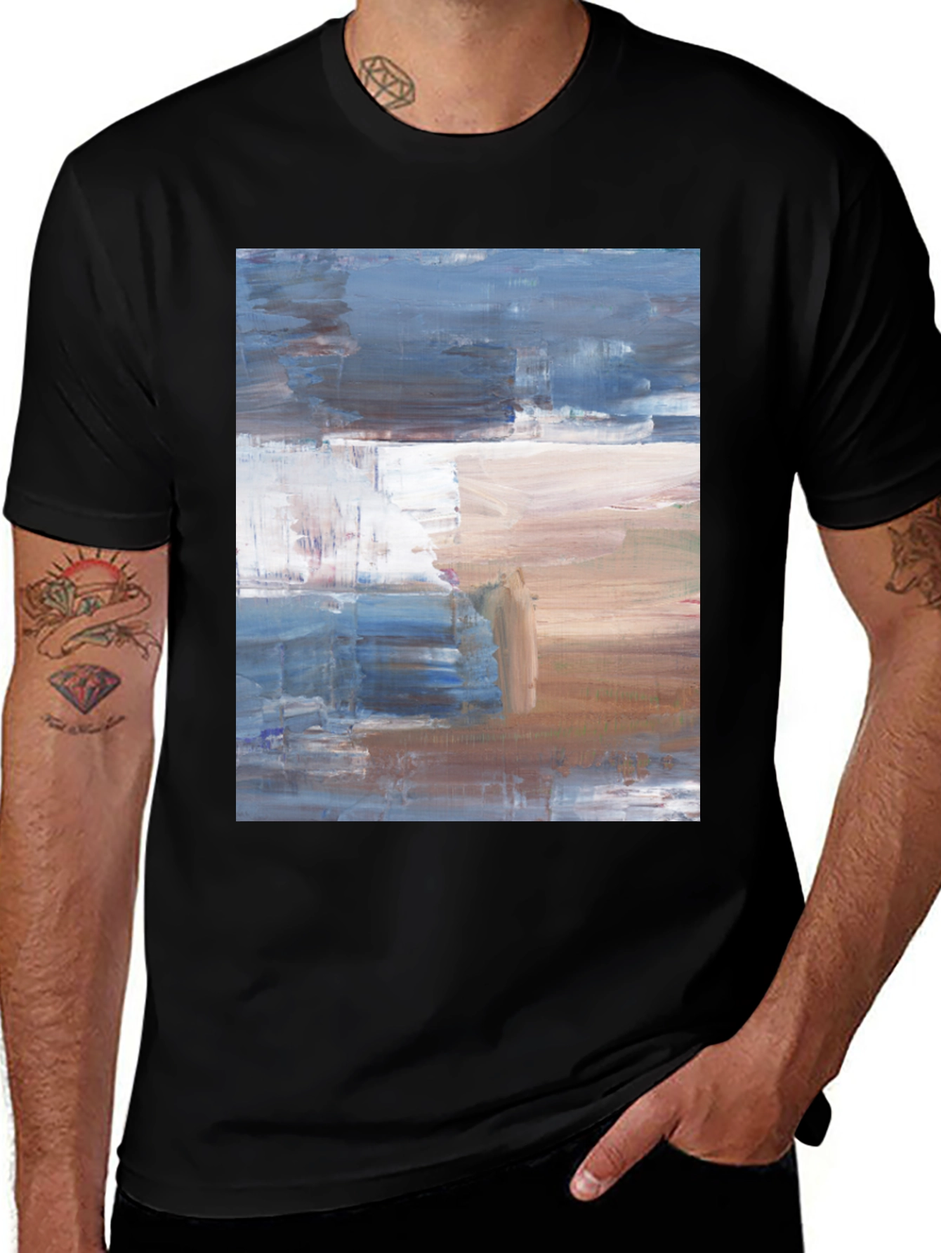 Variant 10 of Abstract Art Graphic Tee