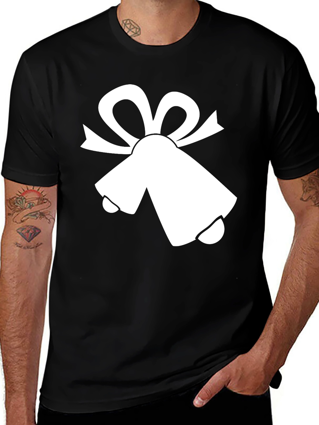 Festive Bell T-Shirt - Holiday Cheer