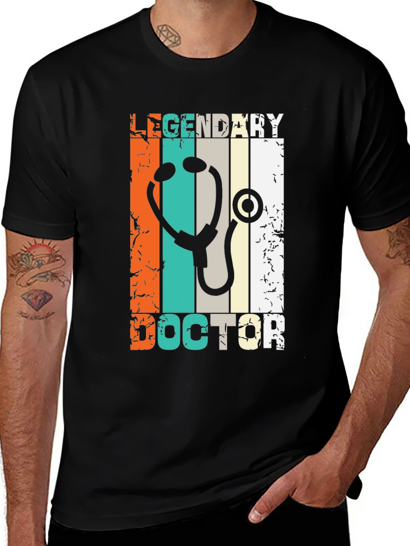 Variant 14 of Legendary Doctor T-Shirt - Vintage Style