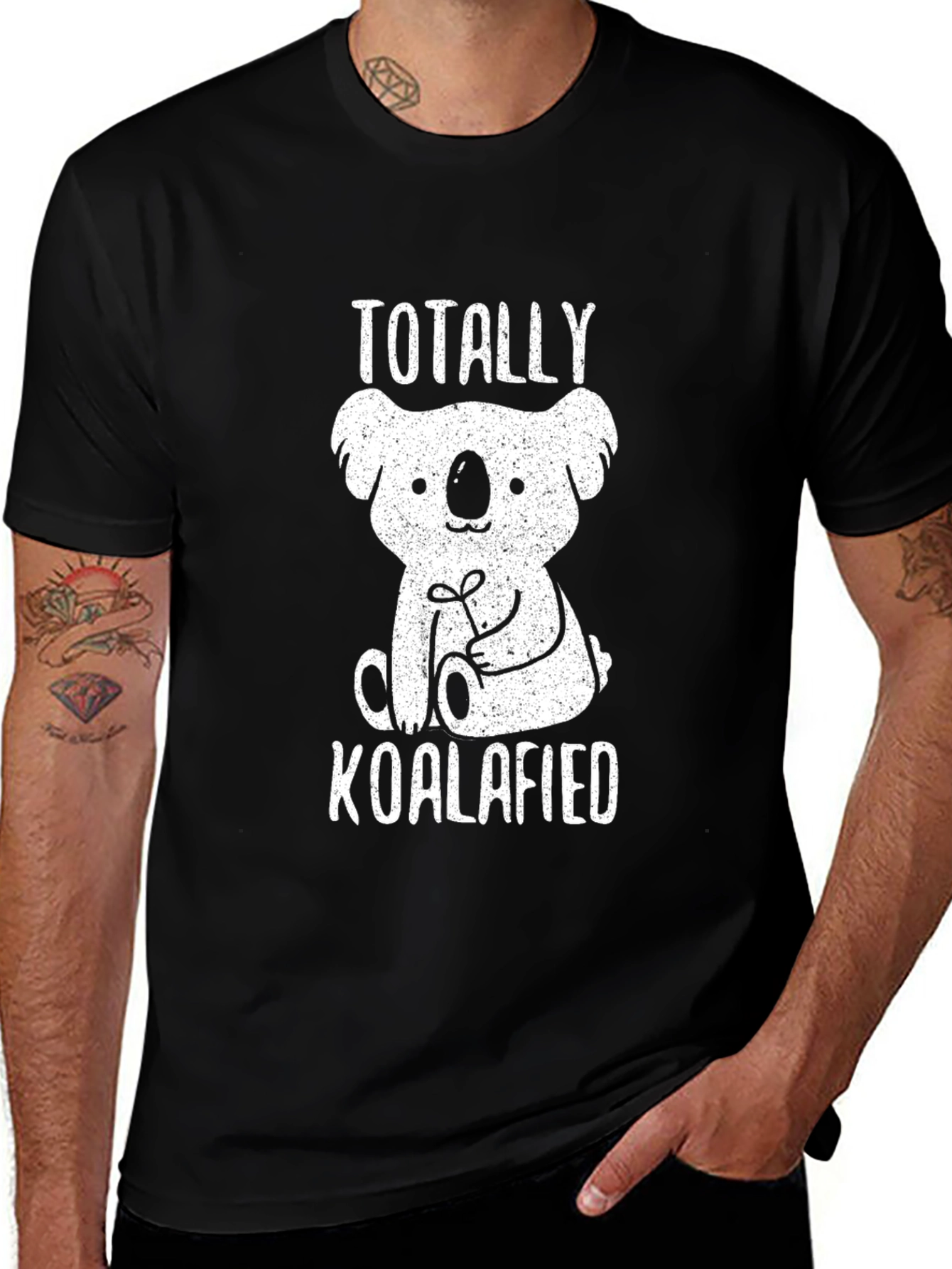 Variant 9 of Totally Koalafied T-Shirt - Funny Animal Tee