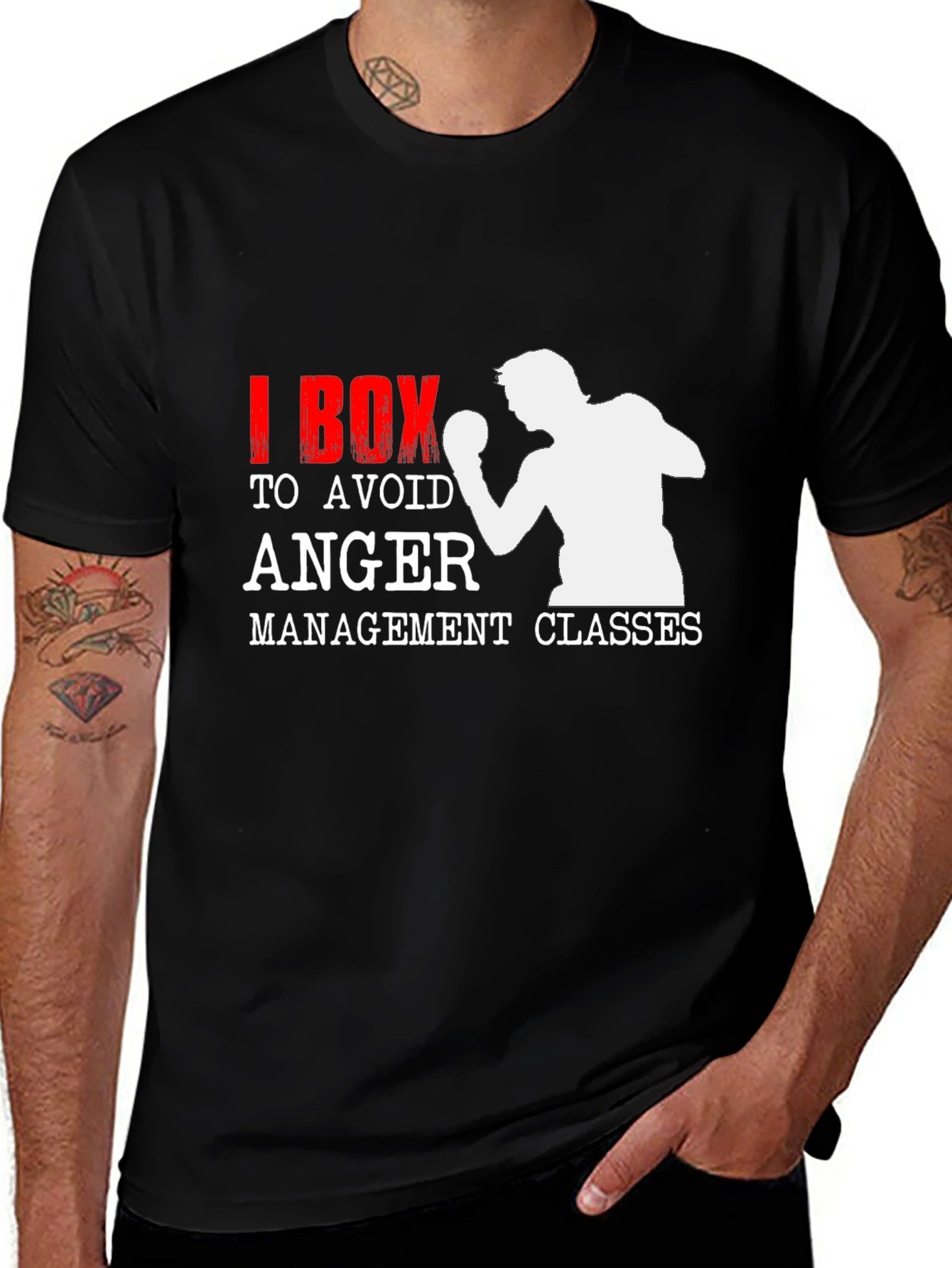 Variant 26 of I Box to Avoid Anger Management Classes T-Shirt