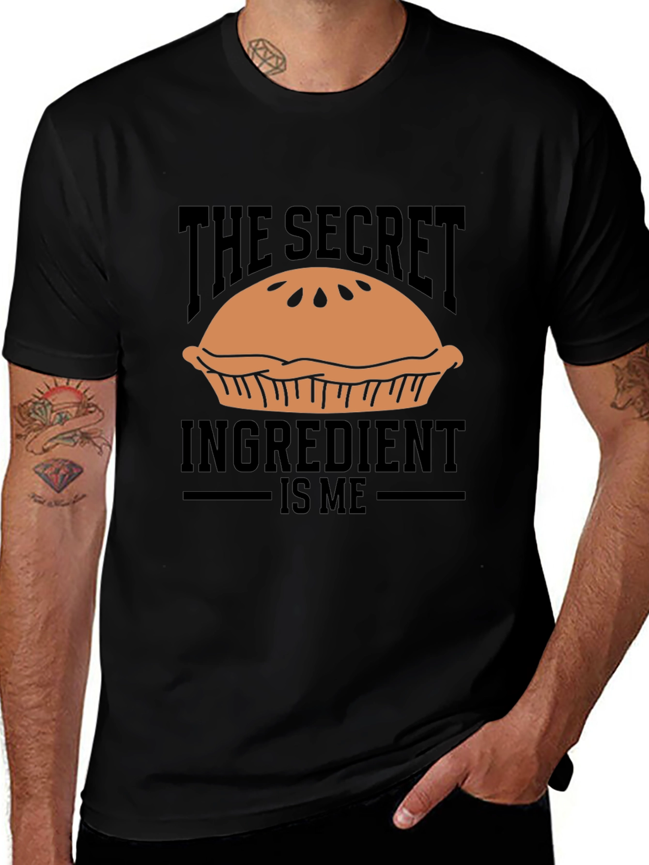 Variant 19 of Secret Ingredient Pie Humor T-Shirt
