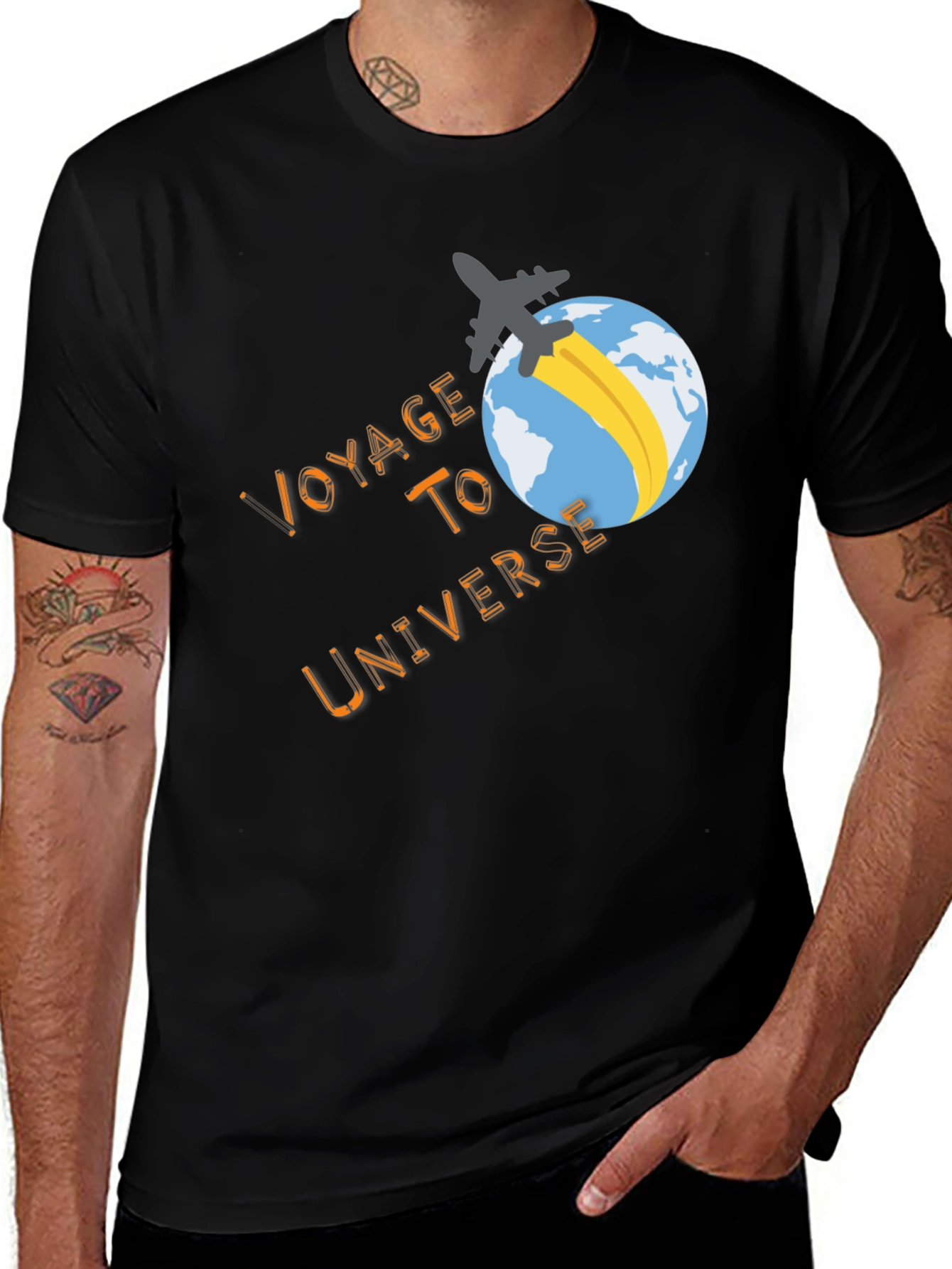 Variant 24 of Voyage to Universe Graphic T-Shirt