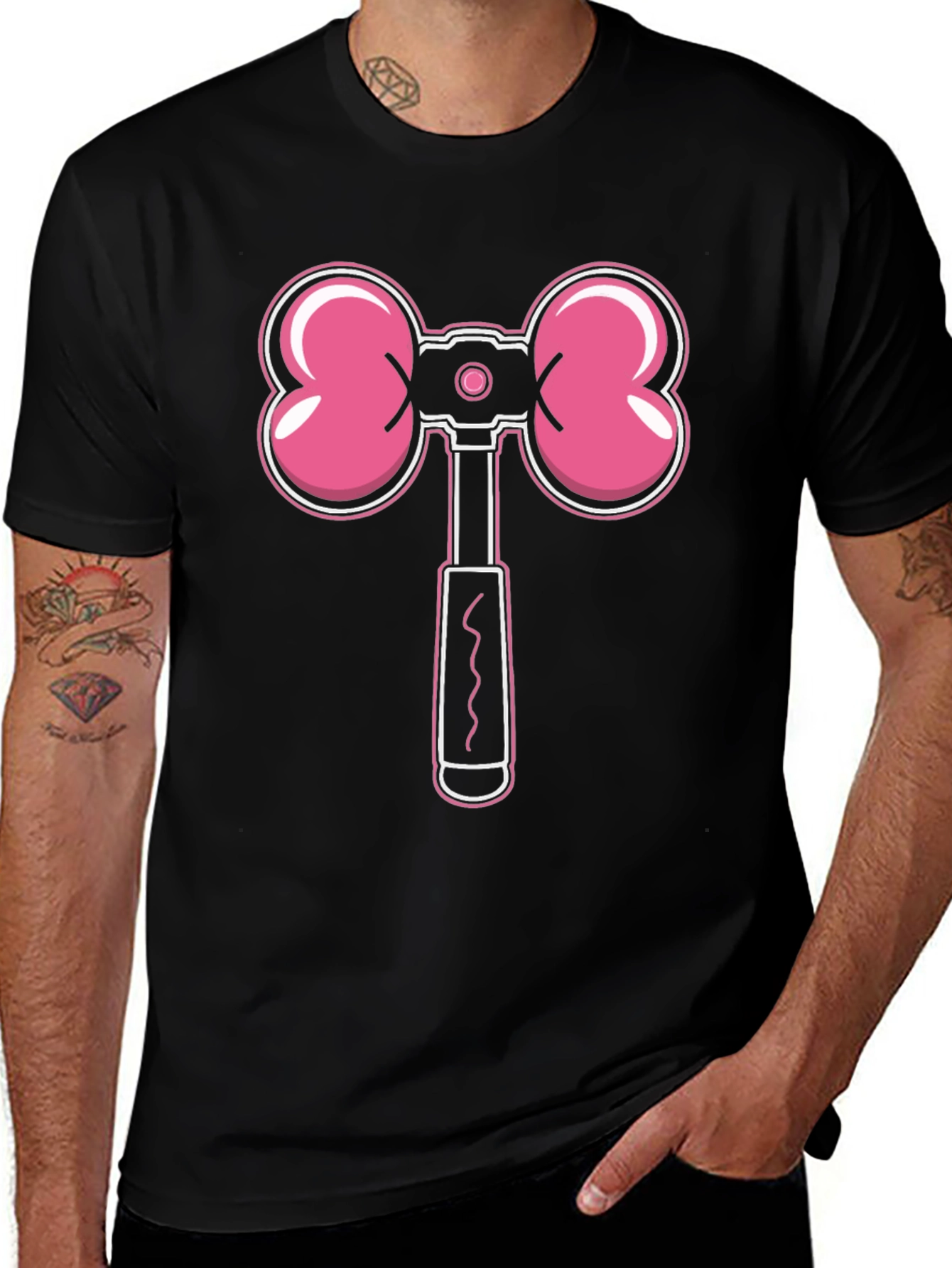 Variant 23 of Novelty Candy Hammer Graphic Tee