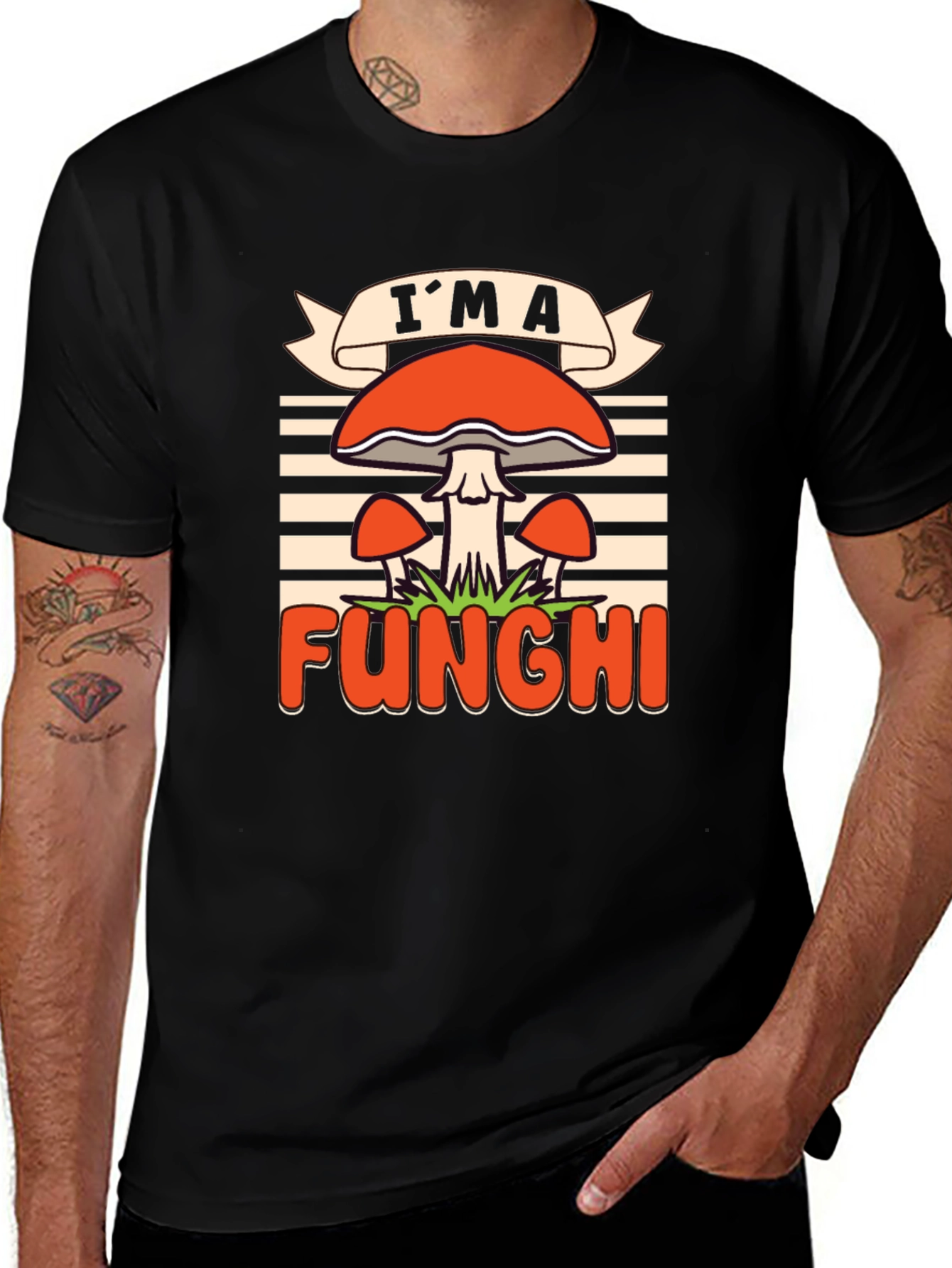 Variant 5 of I'm a Funghi Funny Mushroom T-Shirt