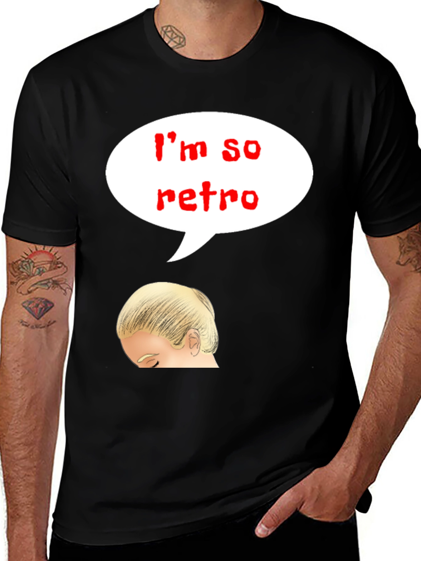 Variant 24 of Retro Statement T-Shirt