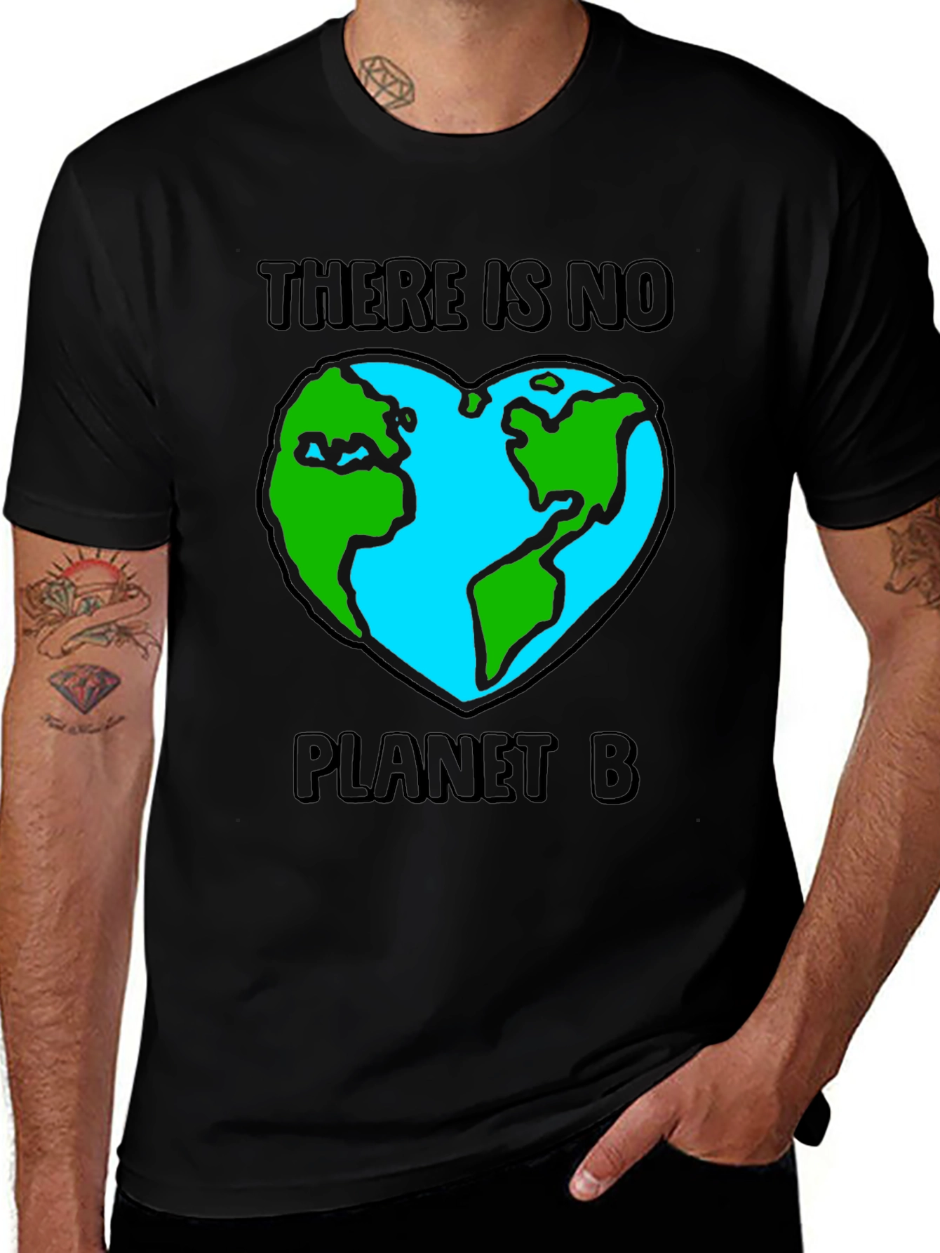 Variant 18 of There Is No Planet B Graphic T-Shirt