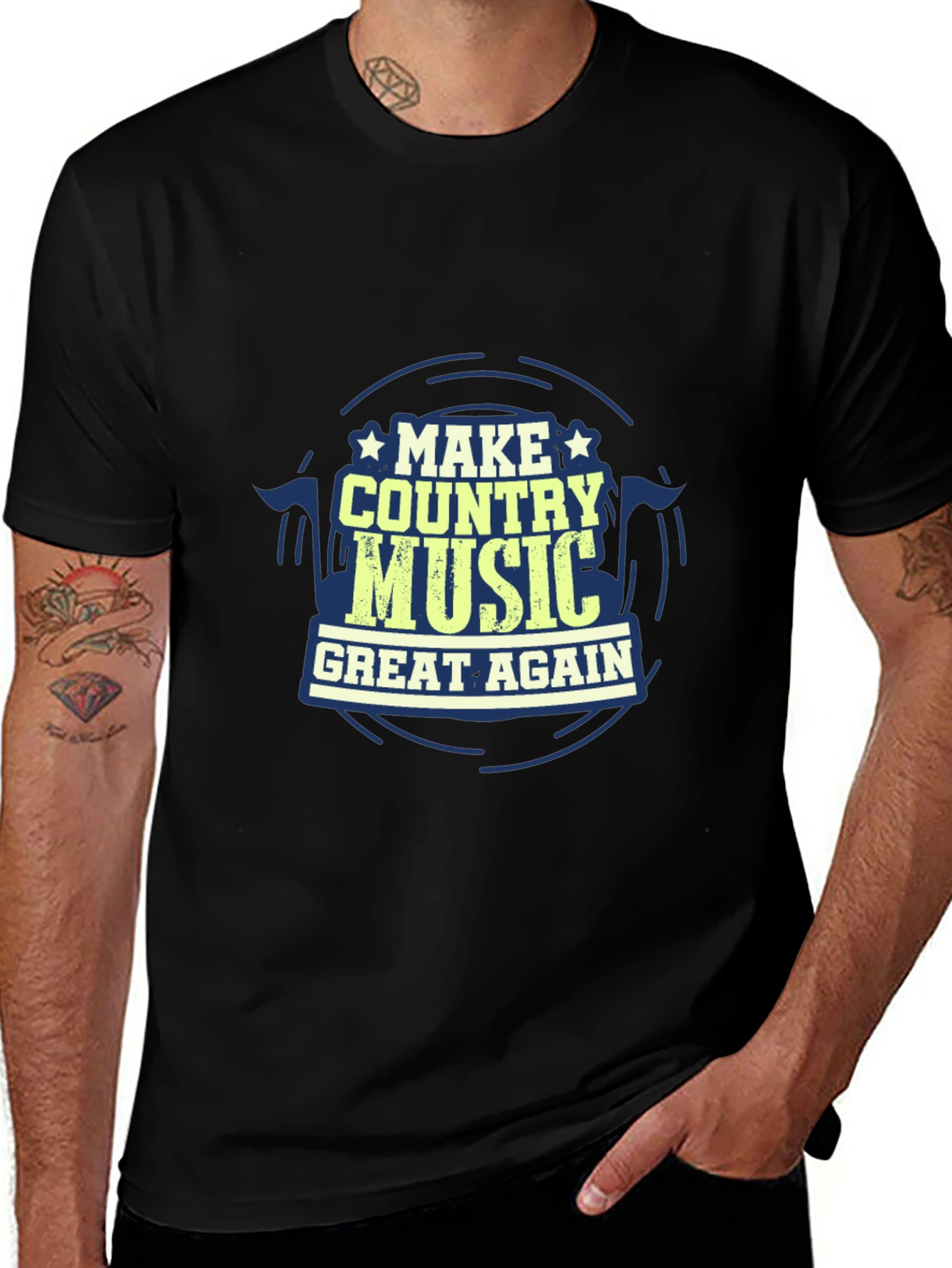 Variant 5 of Make Country Music Great Again Tee