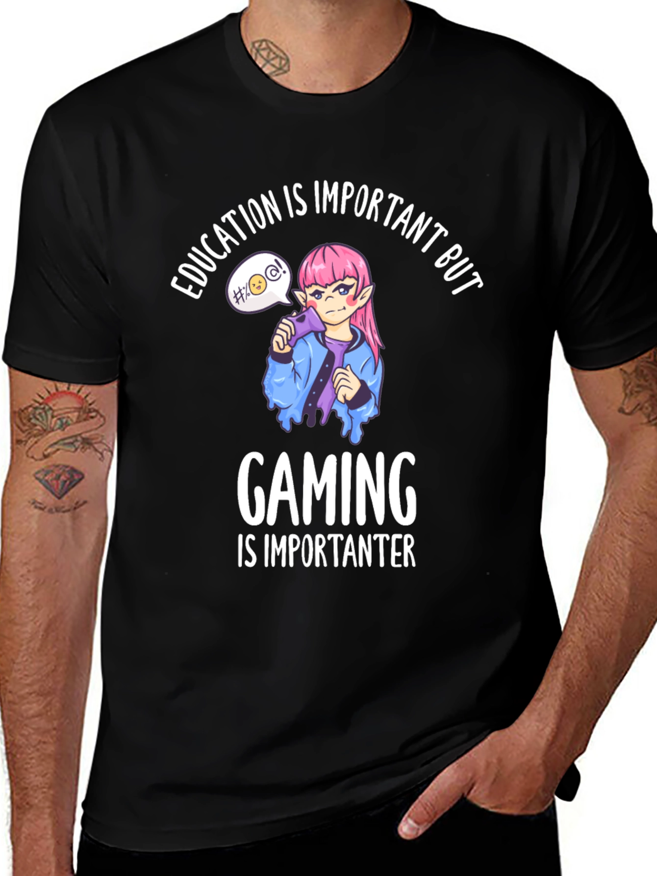 Variant 7 of Gaming is Importanter T-Shirt