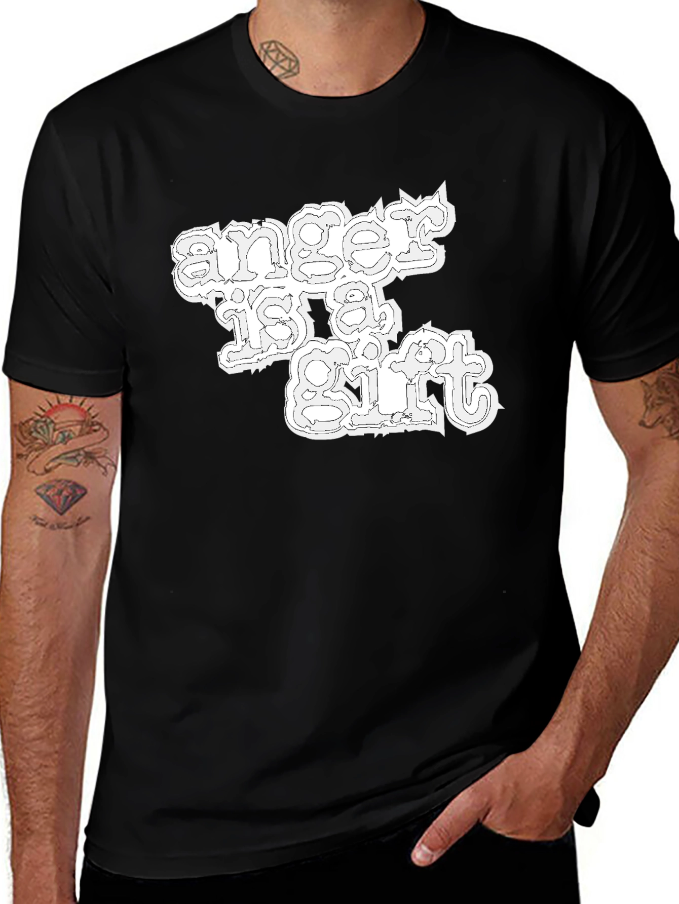 Variant 26 of Anger is a Gift Graphic T-Shirt