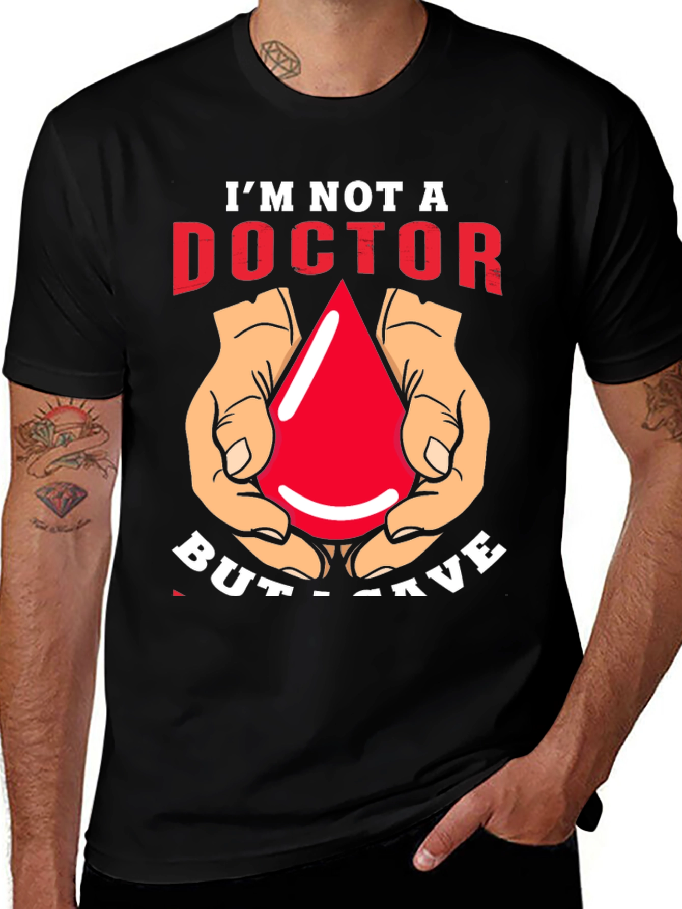 Variant 5 of I'm Not a Doctor But I Save Lives T-Shirt