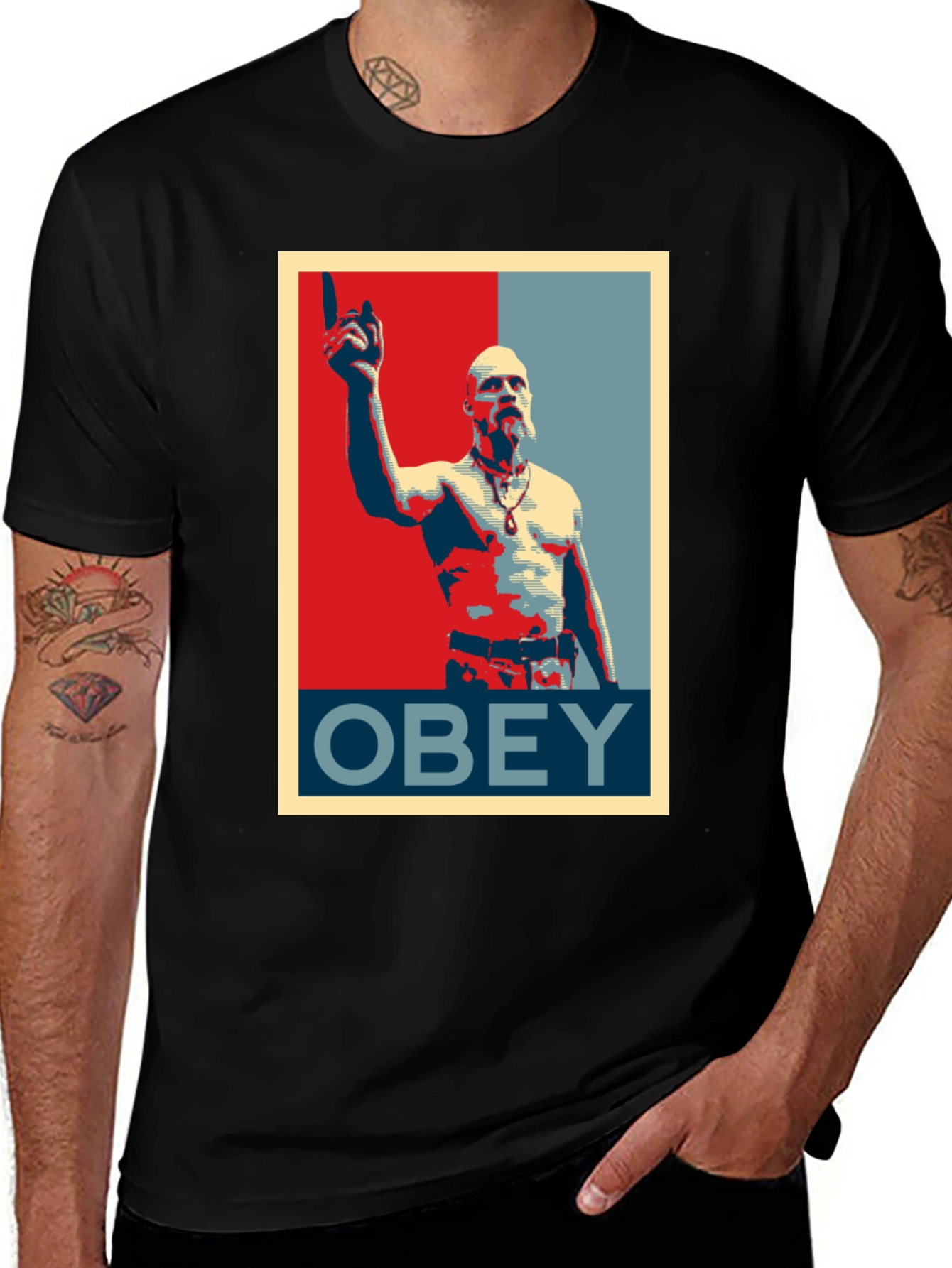 Vikings Floki Obey Men's T-Shirt