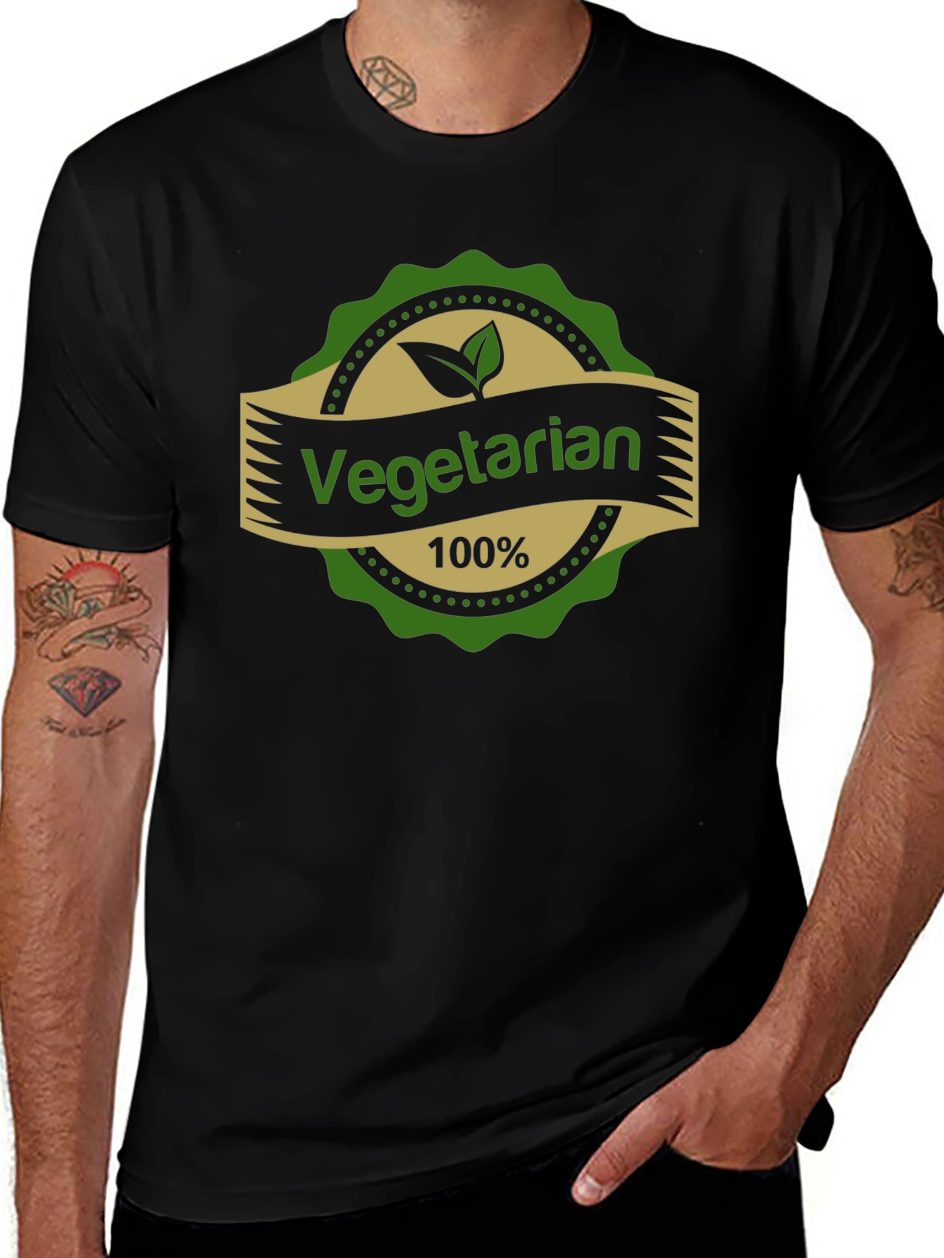 Variant 7 of Vegetarian 100% T-Shirt