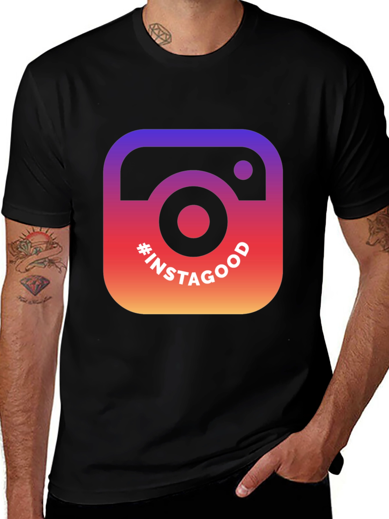 Variant 18 of Instagood T-Shirt - Social Media Inspired Design