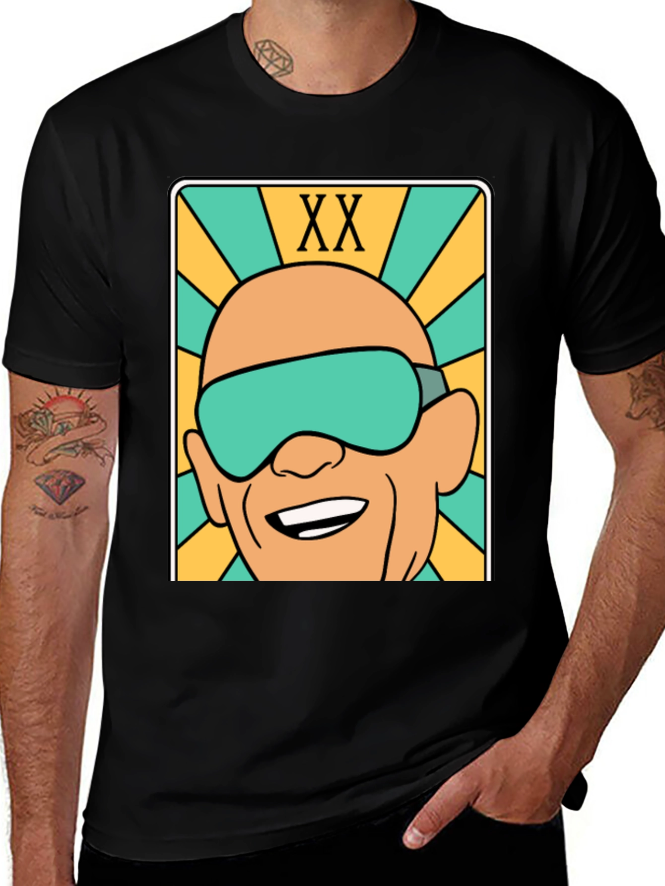 Variant 2 of XX Man Graphic Tee - Unique Design
