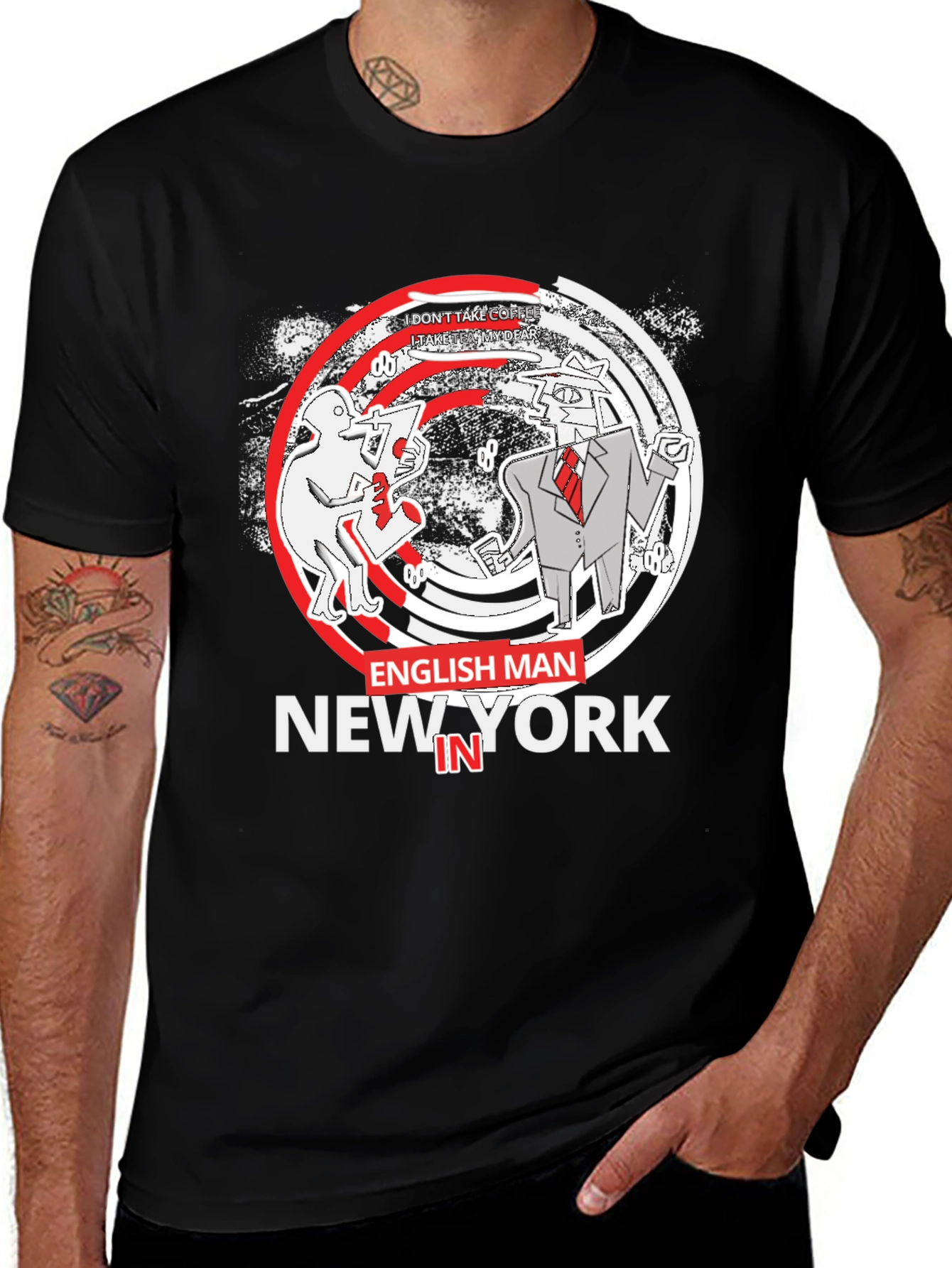 Variant 11 of Englishman in New York Graphic T-Shirt