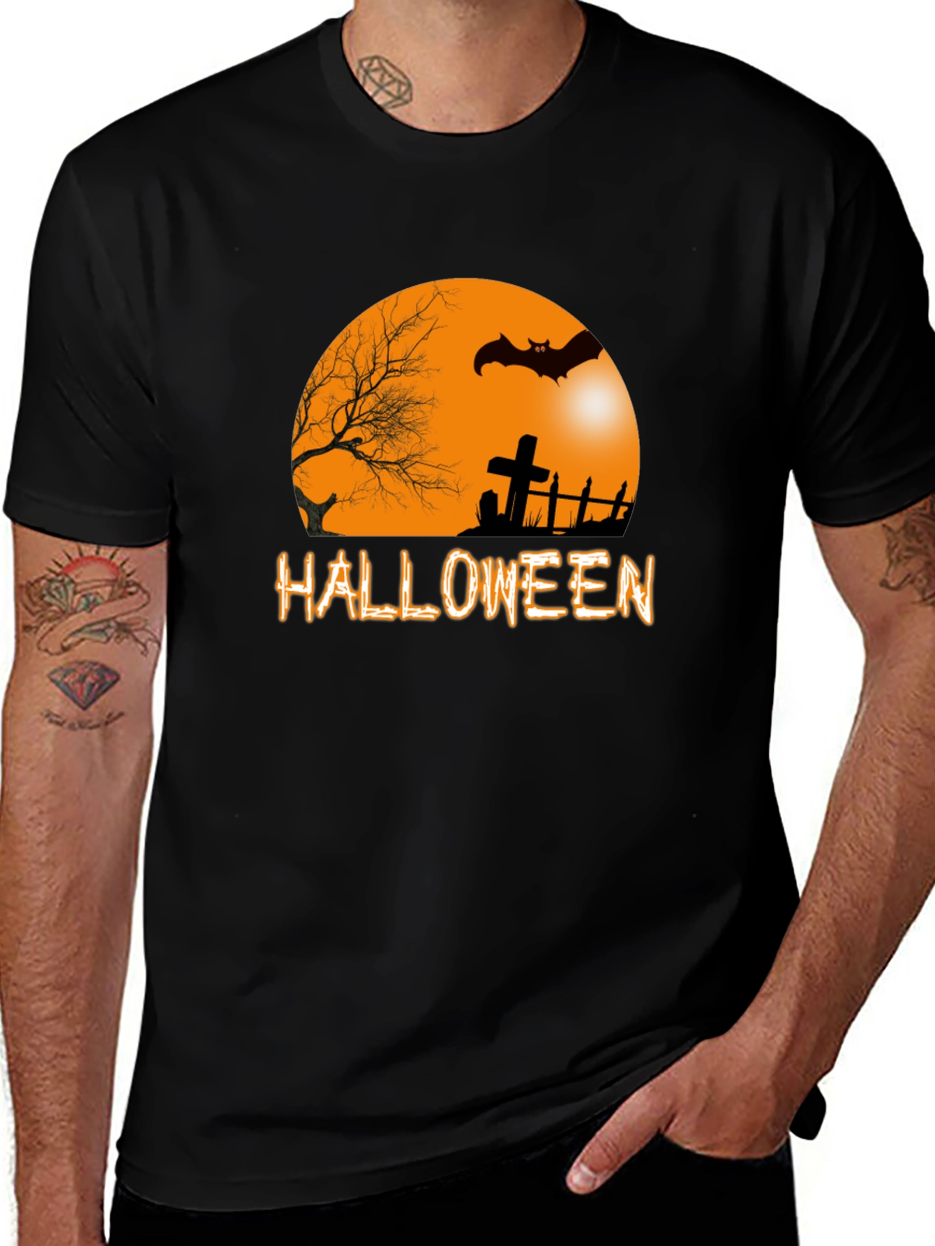 Variant 18 of Halloween Graphic T-Shirt - Spooky Season Tee