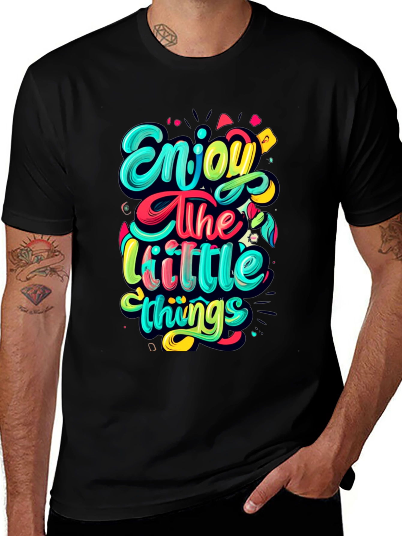 Variant 20 of Enjoy the Little Things Graphic T-Shirt
