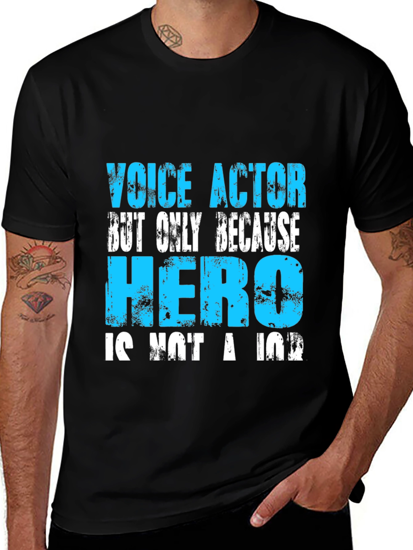 Variant 10 of Voice Actor Hero Graphic T-Shirt