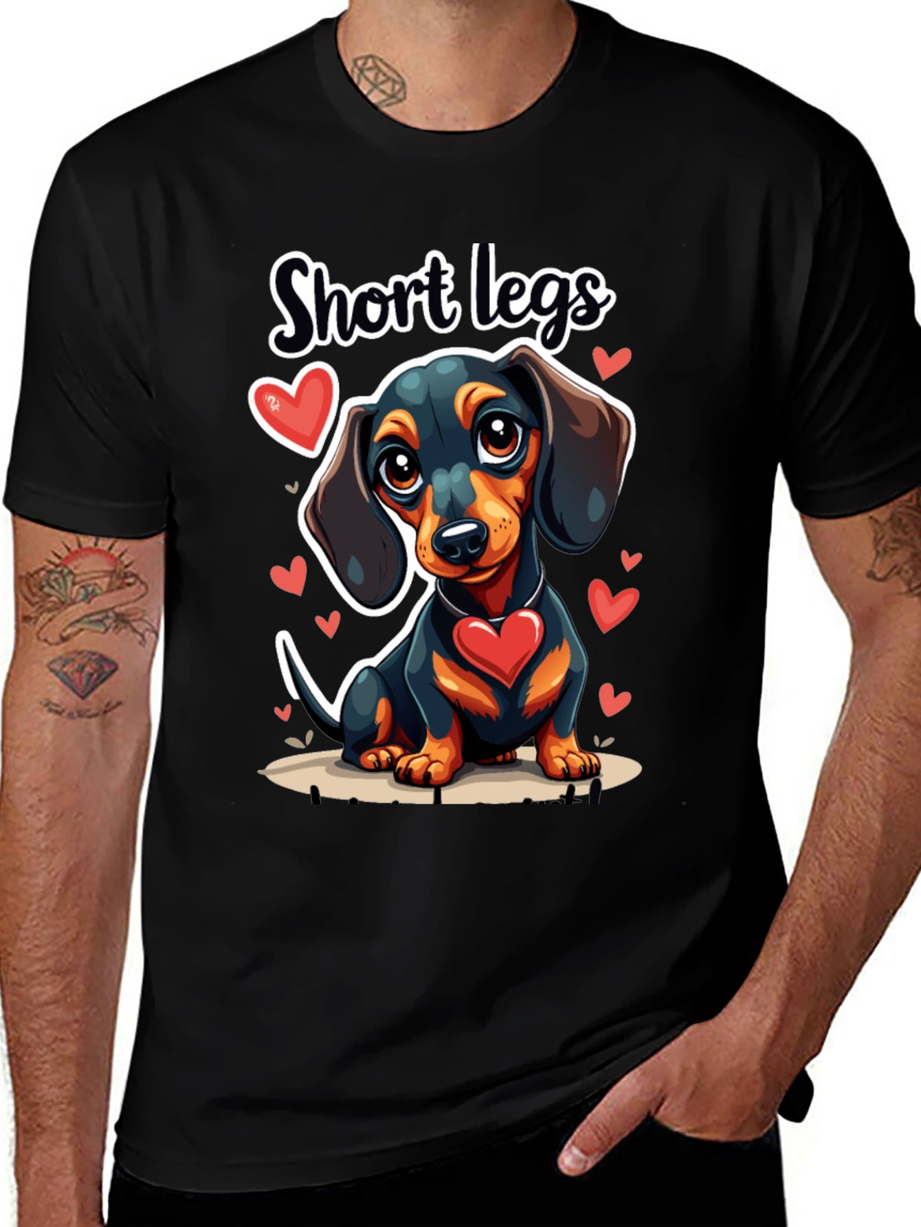 Variant 9 of Short Legs Dachshund Tee