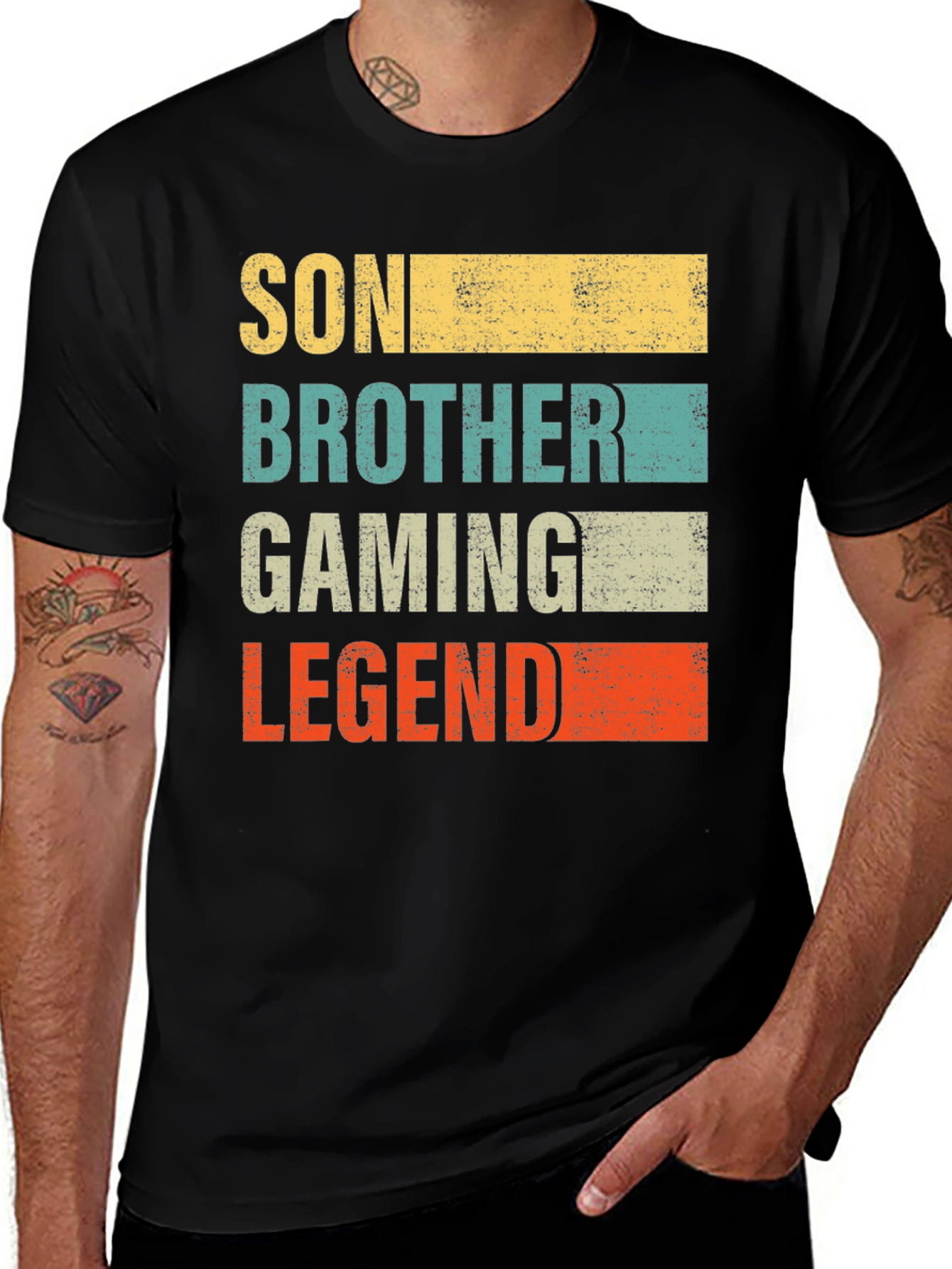 Variant 8 of Son Brother Gaming Legend Graphic Tee