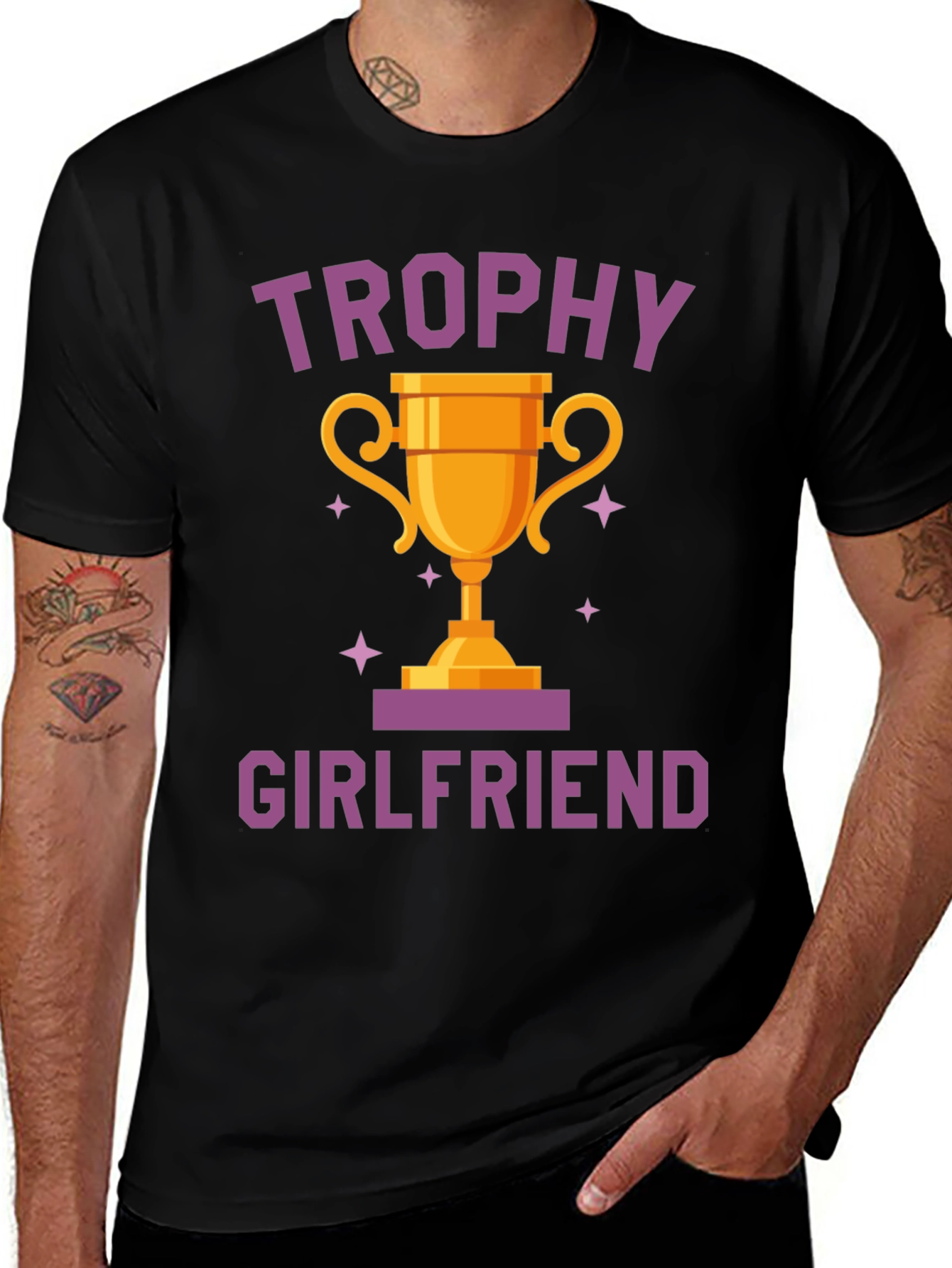 Variant 21 of Trophy Girlfriend Graphic T-Shirt