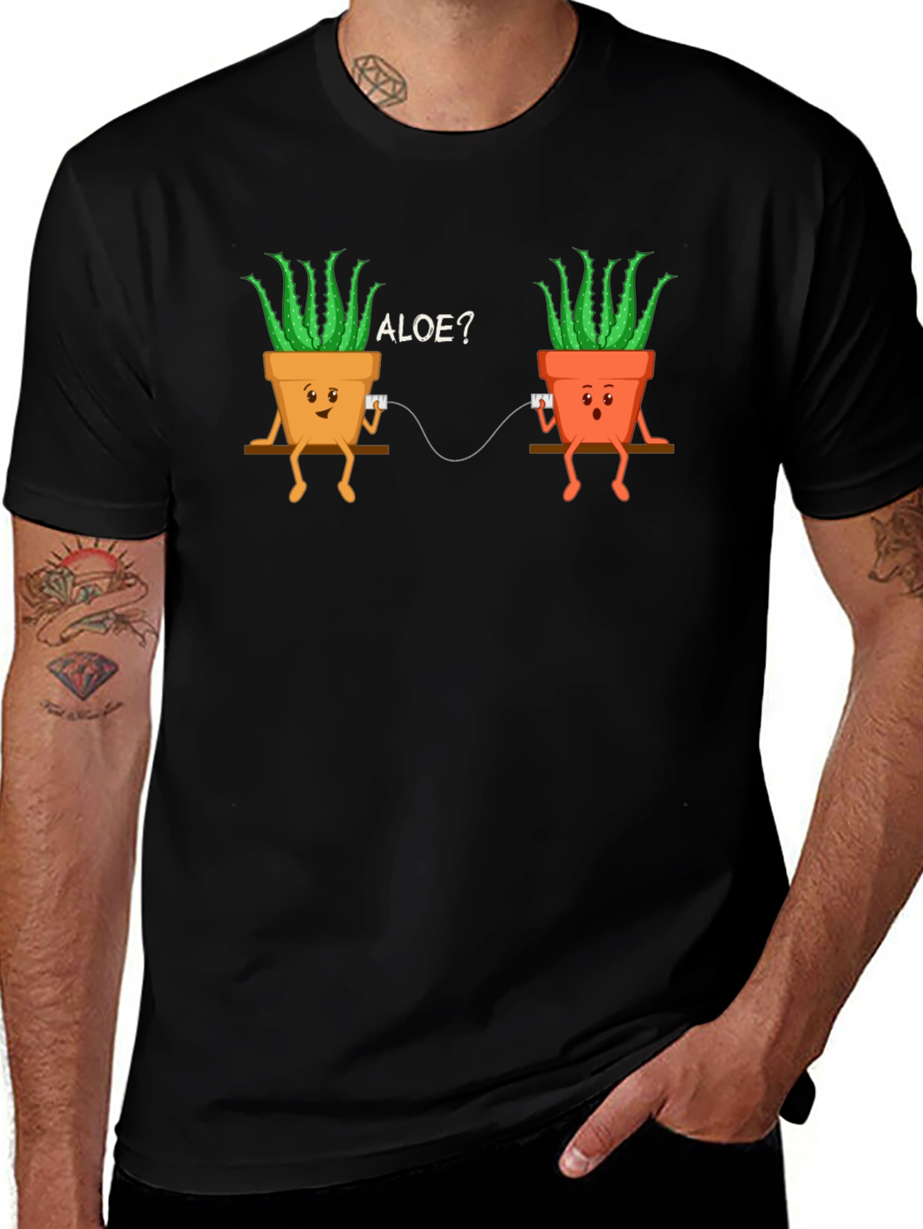 Aloe? T-Shirt - Funny Plant Pun