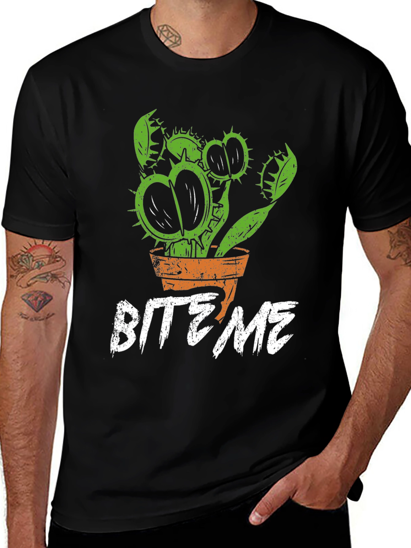 Variant 12 of Bite Me Venus Flytrap Graphic T-Shirt