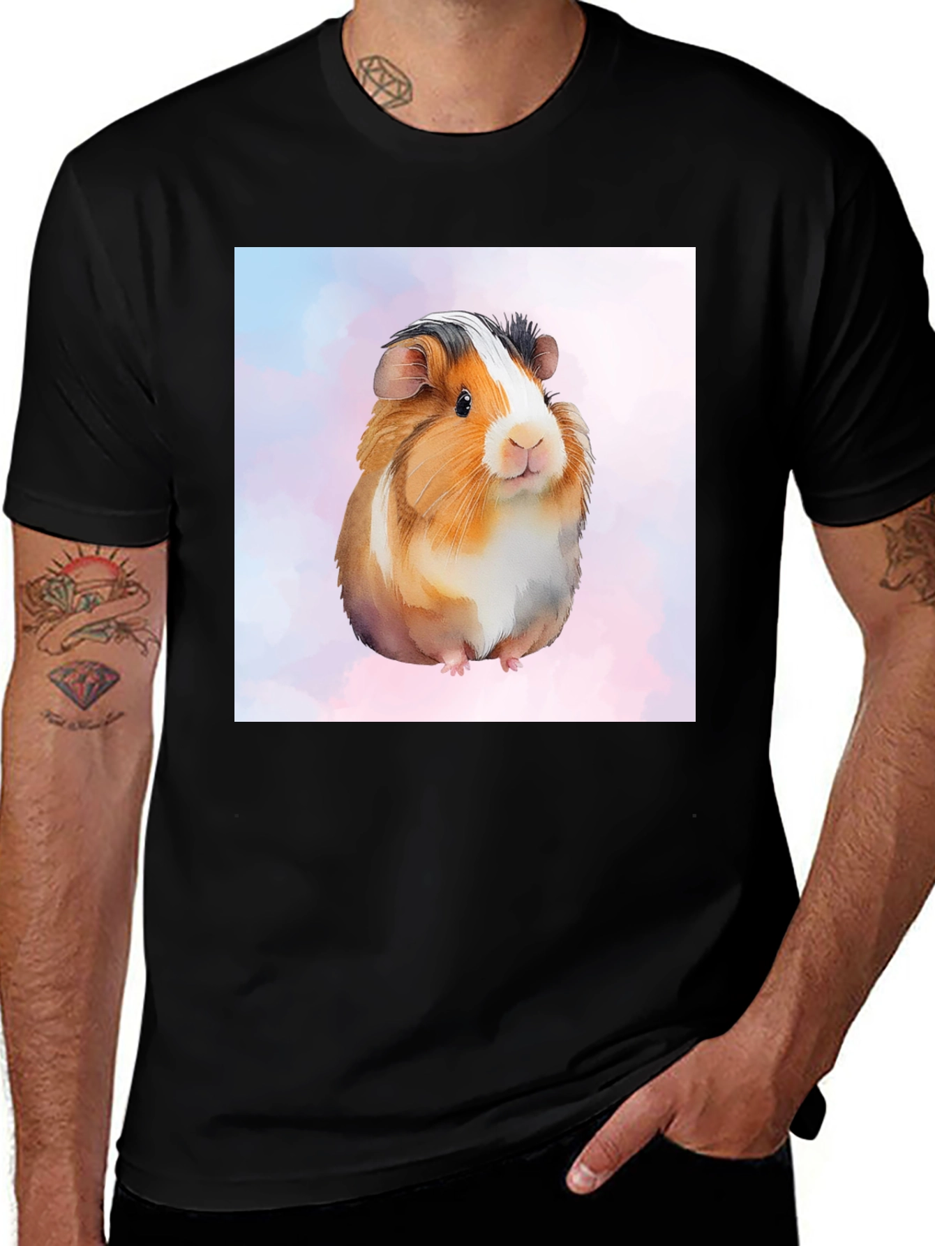Variant 12 of Guinea Pig Graphic Tee - Cute Pet Lover's Shirt