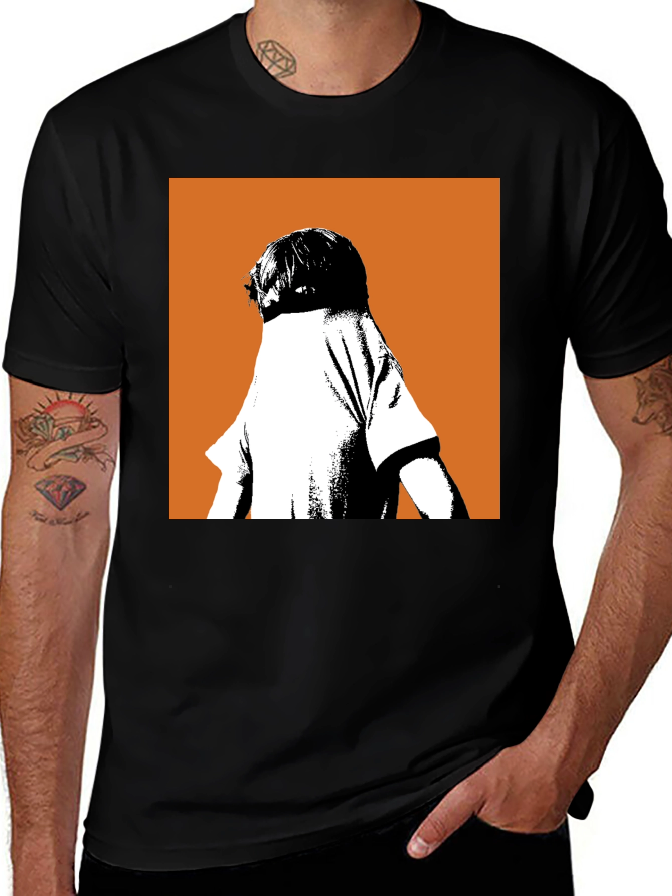 Variant 6 of Abstract Graphic Tee - Modern Casual Wear