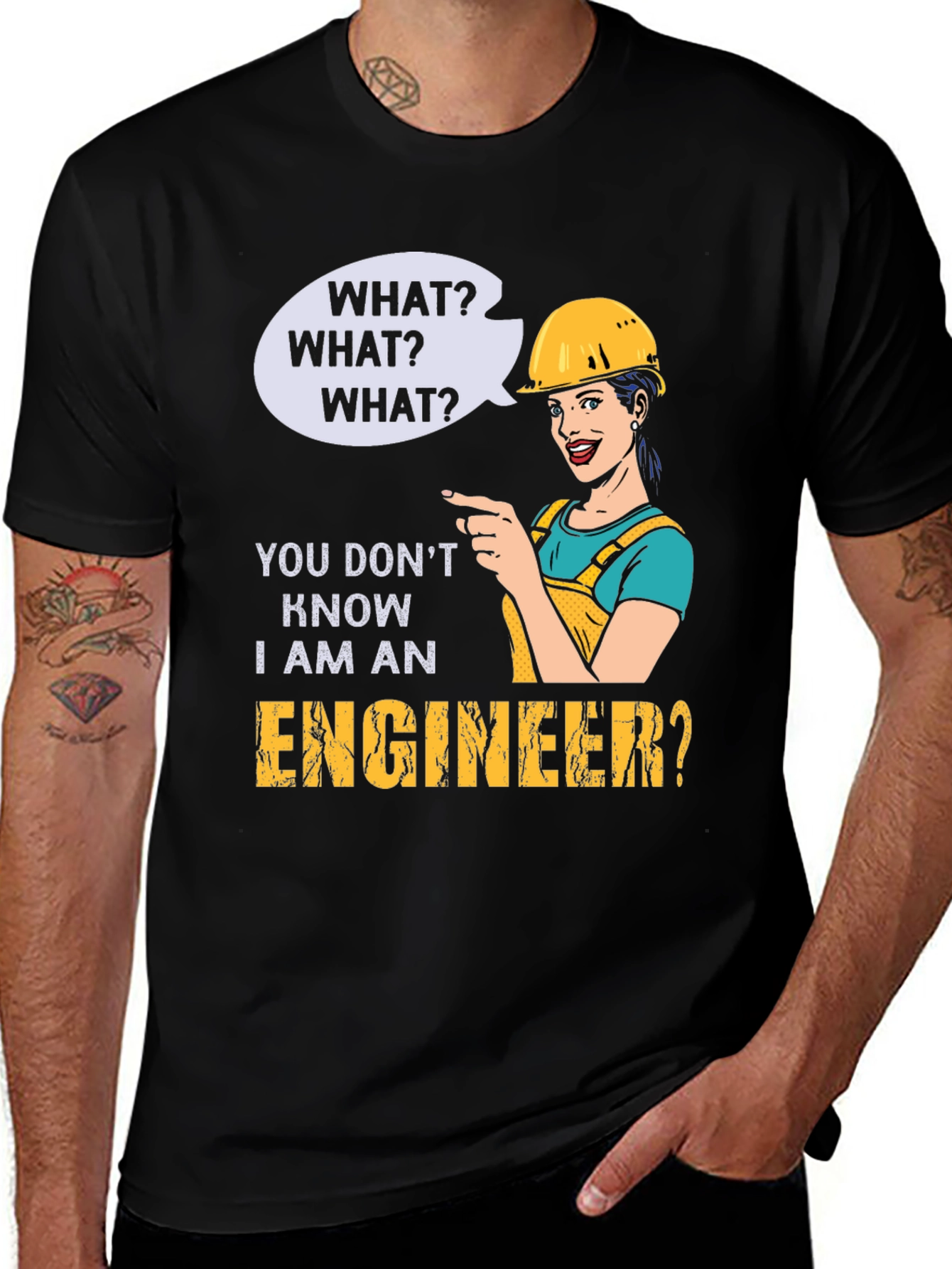Variant 17 of Engineer Woman T-Shirt - Humorous Profession Tee