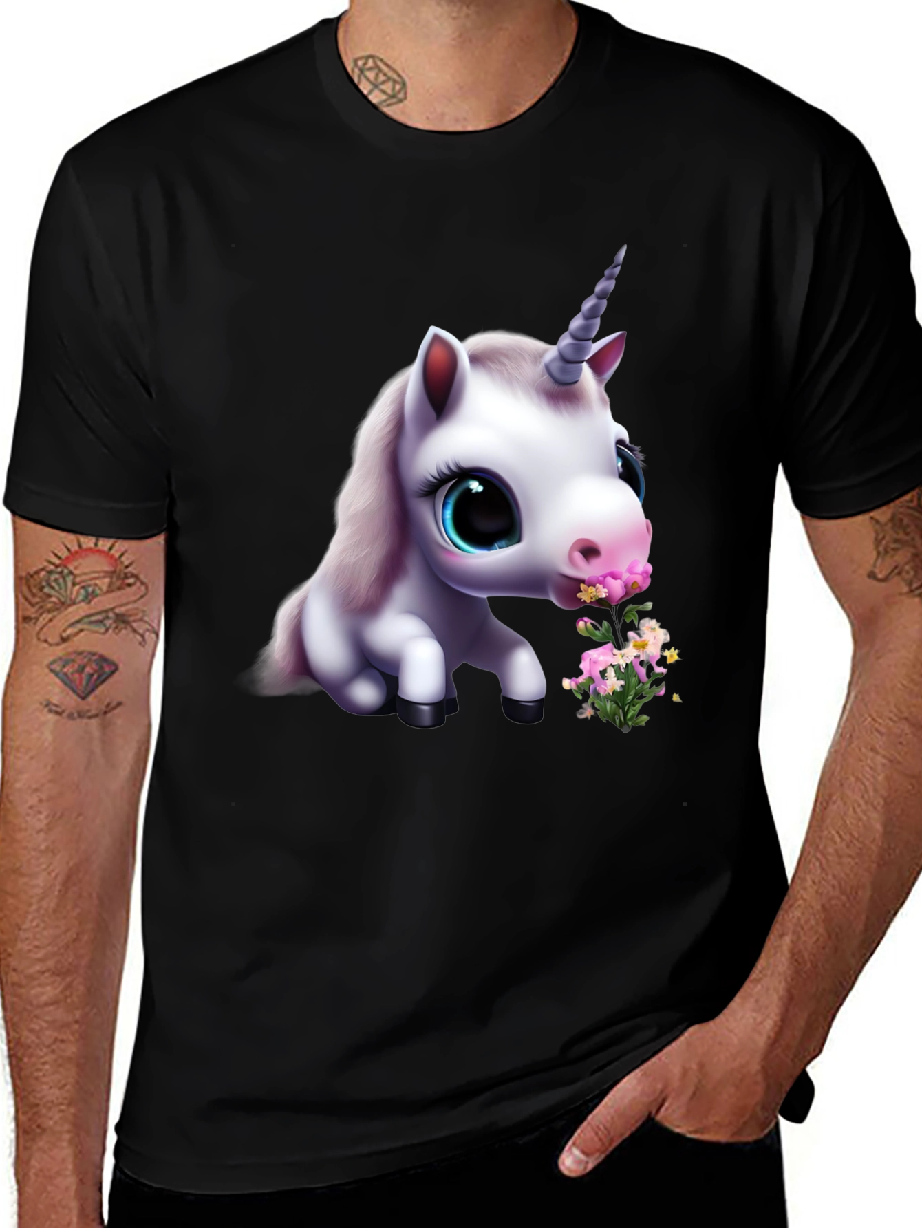 Variant 14 of Unicorn Graphic Tee - Cute Fantasy Shirt