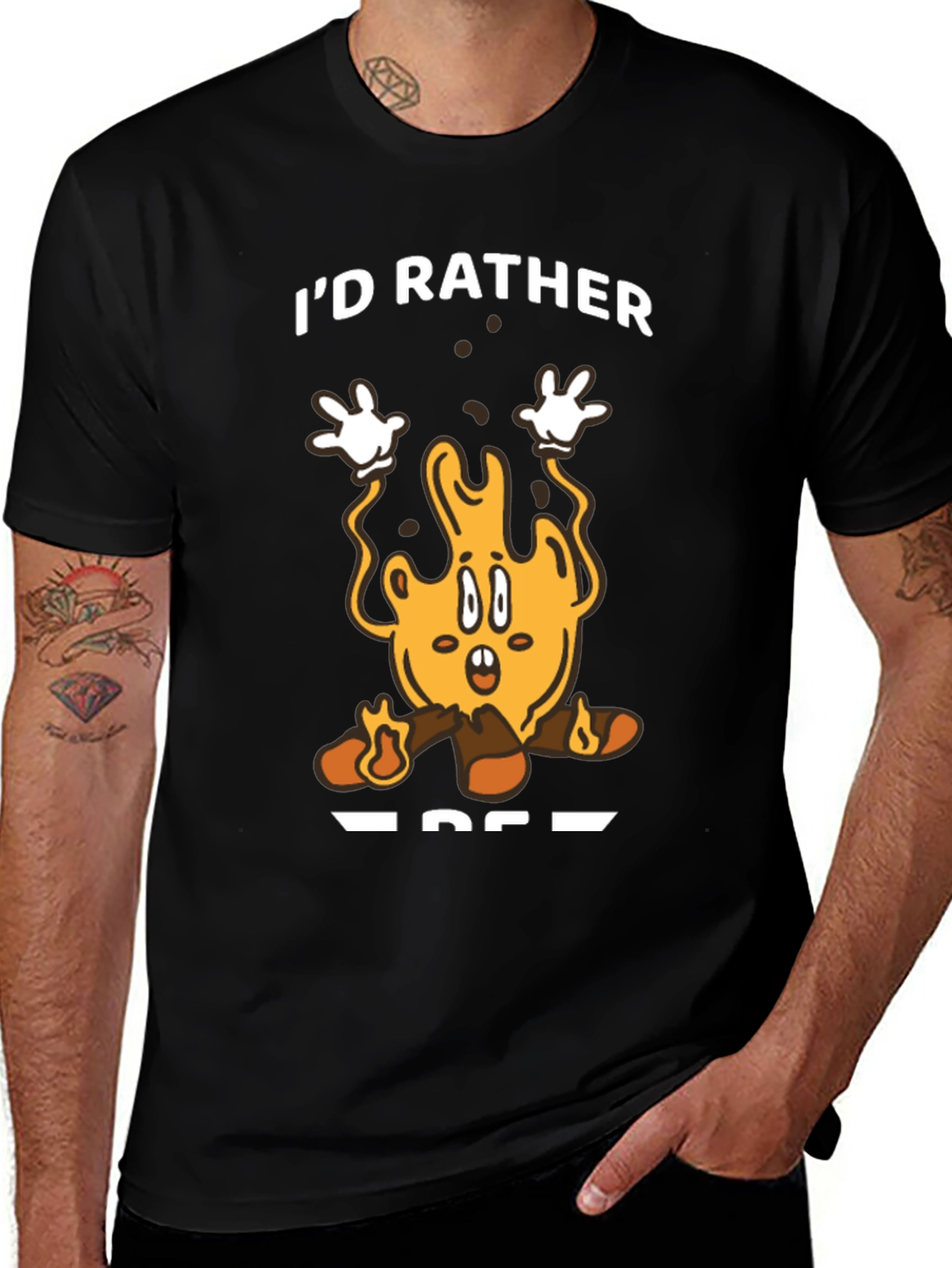 Variant 2 of I'd Rather Be Camping Graphic Tee