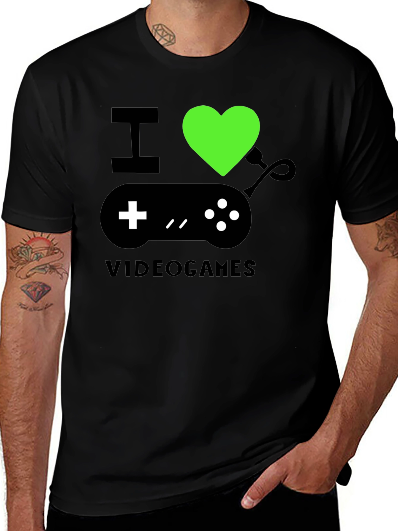 Variant 3 of I Heart Videogames T-Shirt - Gamer Style