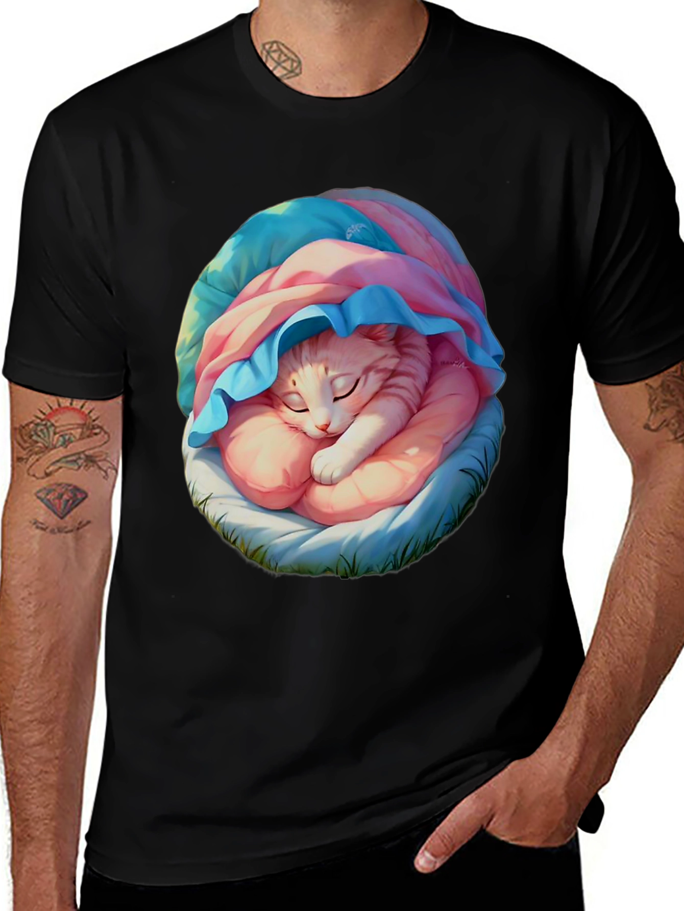 Variant 12 of Sleeping Kitten T-Shirt