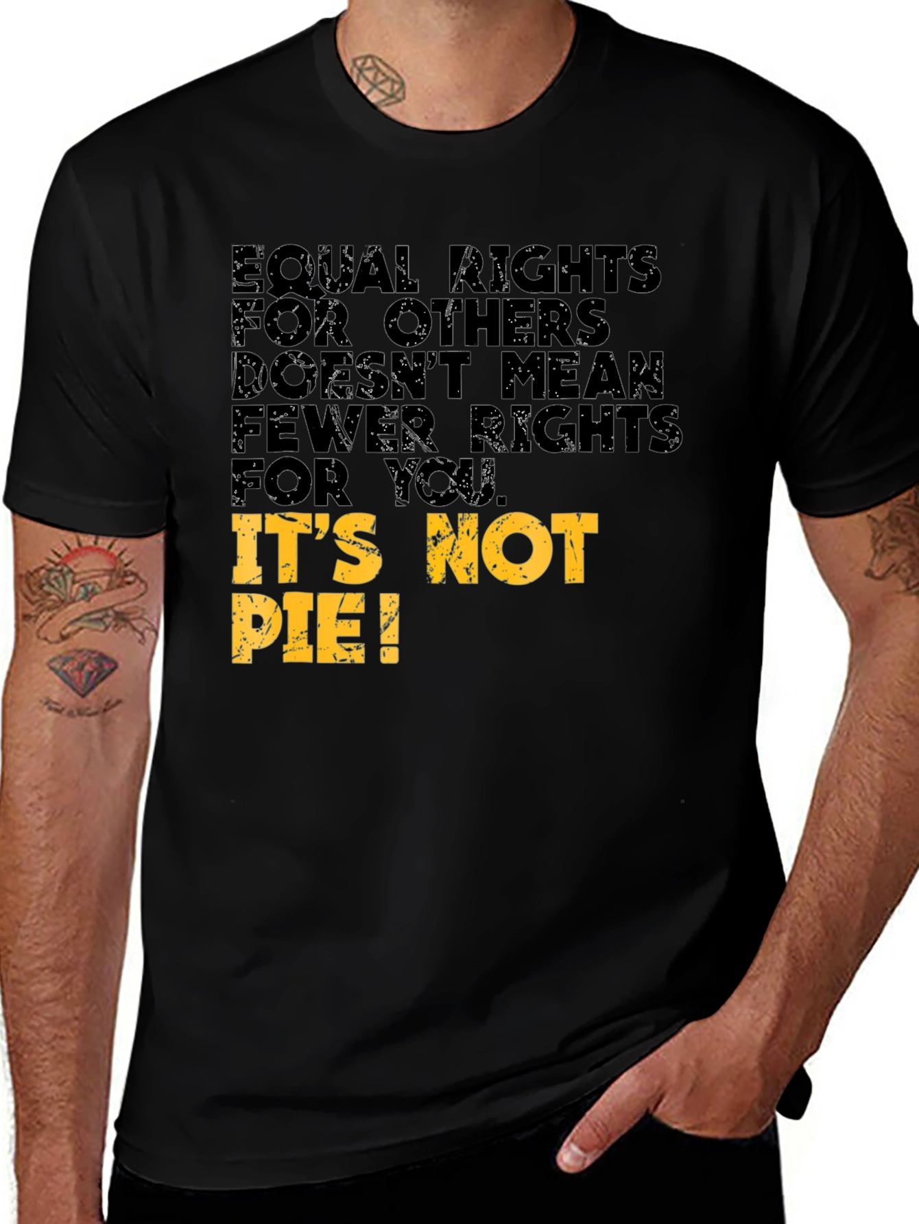 Variant 23 of Equal Rights T-Shirt: It's Not Pie!