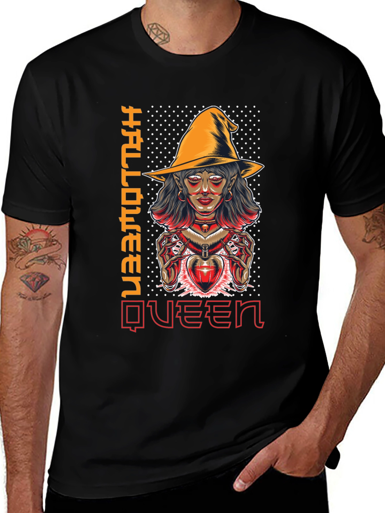 Halloween Queen Graphic T-Shirt