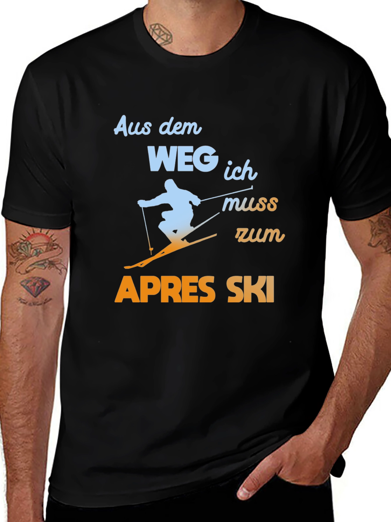 Variant 24 of Apres Ski T-Shirt - Funny Skiing Tee