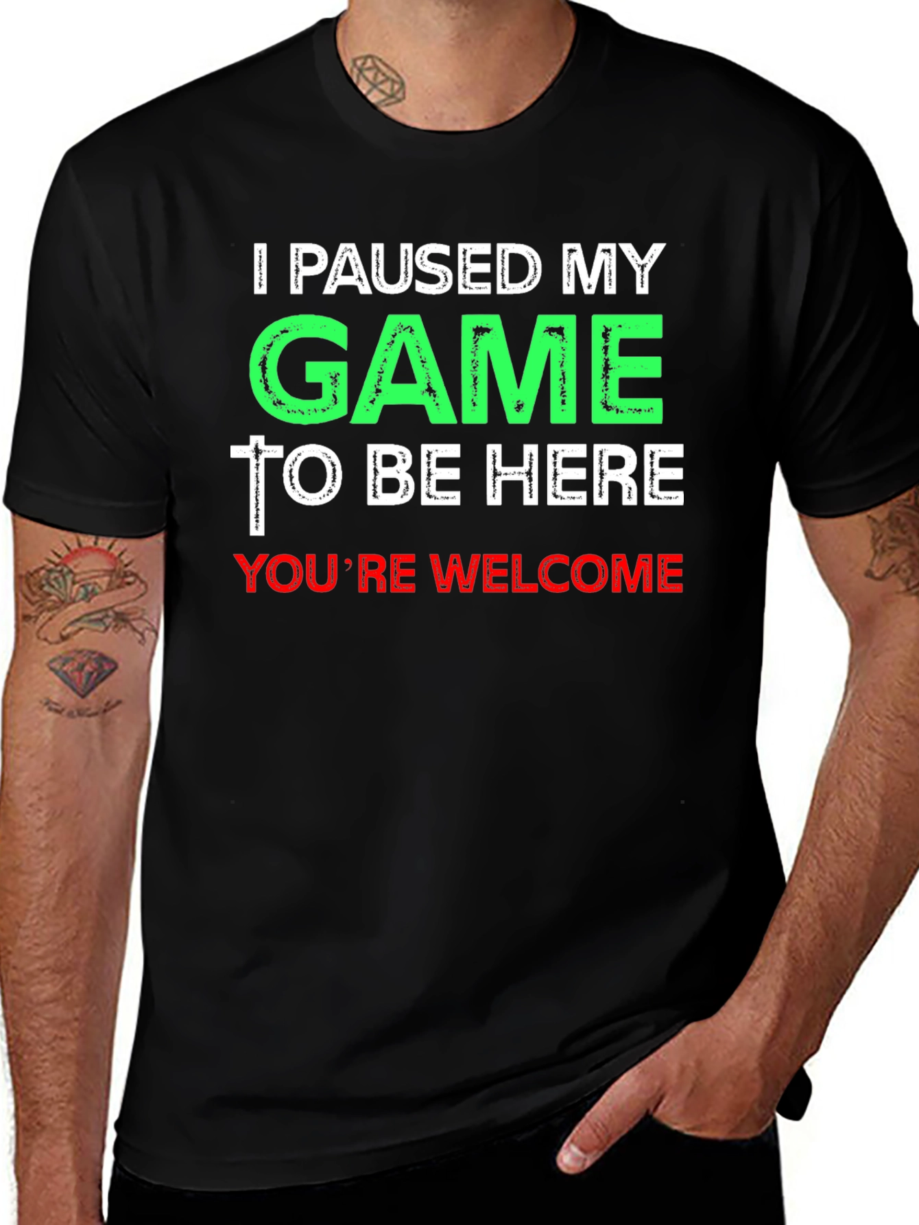 I Paused My Game T-Shirt - Gamer Tee