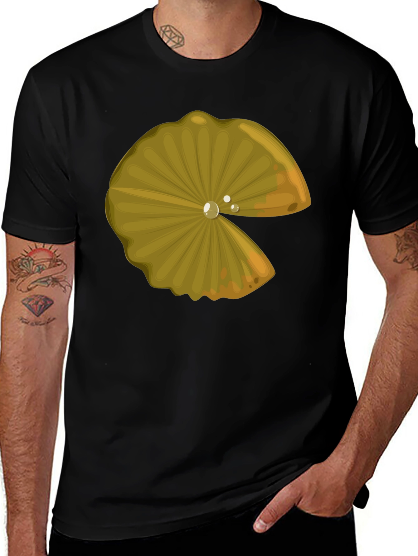Variant 12 of Lily Pad Graphic Tee - Nature Inspired Design
