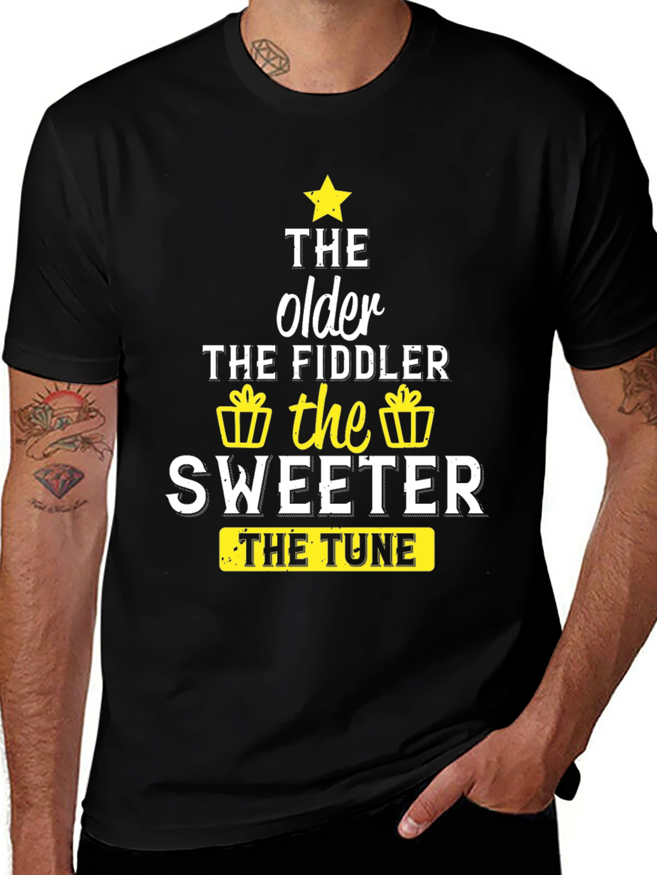 Variant 3 of Fiddler Tune Novelty Graphic Tee
