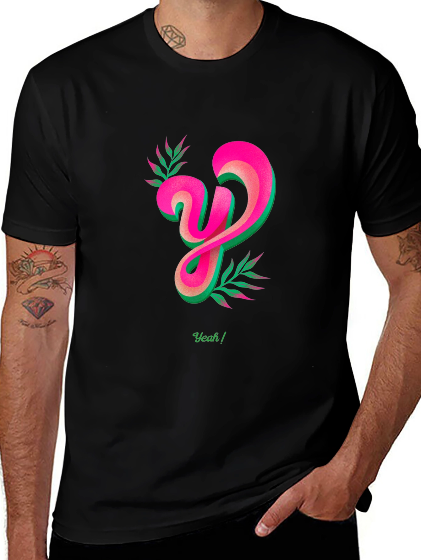 Variant 12 of Modern Graphic T-Shirt with Bold Letter Design
